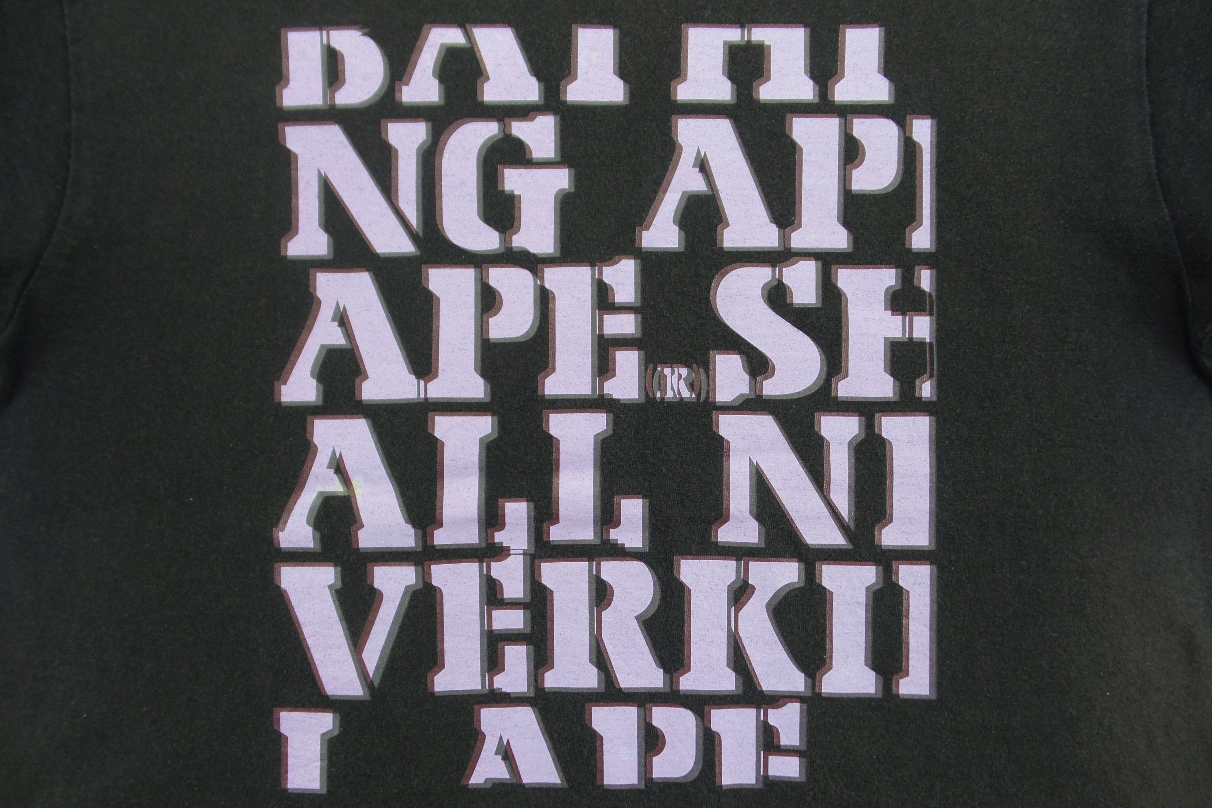 Bape Ape Shall Never Kill Ape Tee Size US M / EU 48-50 / 2 - 2 Thumbnail