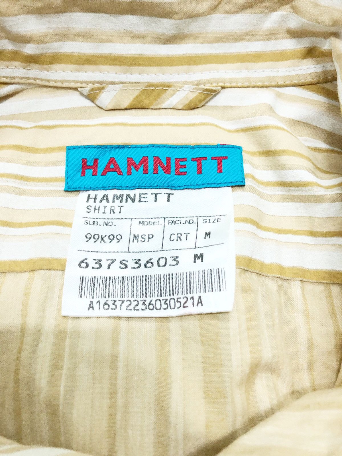 Katharine Hamnett London 00's Katherine Hamnett Japan striped shirt Size US M / EU 48-50 / 2 - 8 Thumbnail