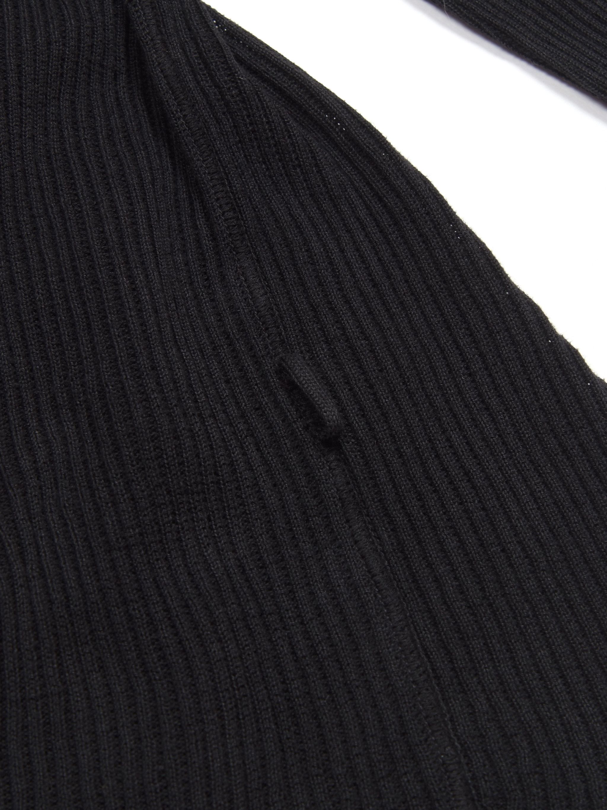 Prada × Vintage W's Vintage Prada Red Tab Ribbed Cardigan Sweater Size M / US 6-8 / IT 42-44 - 5 Thumbnail