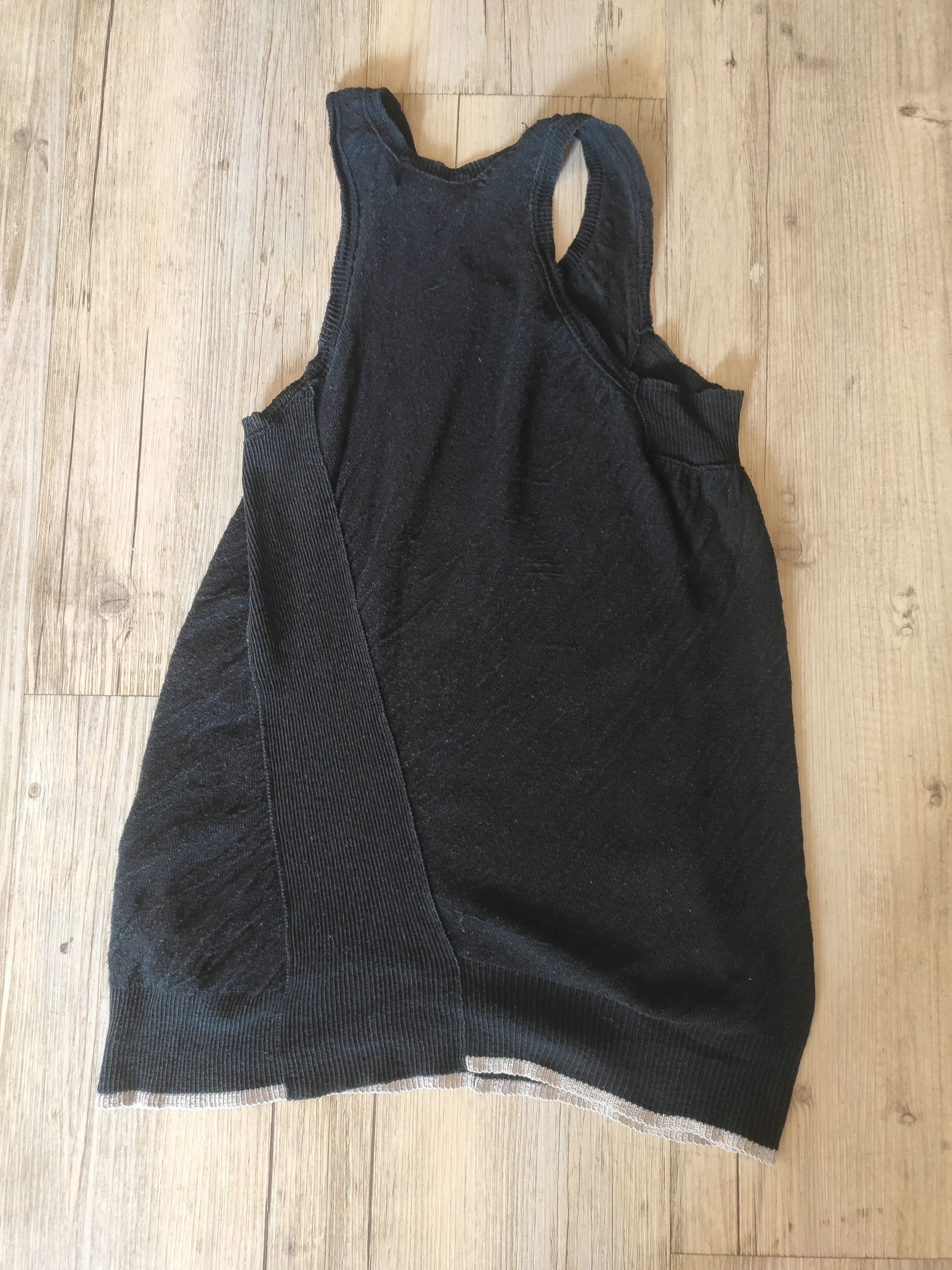 Yohji Yamamoto Assymetric knitted tank.Like Rick Owens or Julius Size S / US 4 / IT 40 - 3 Thumbnail