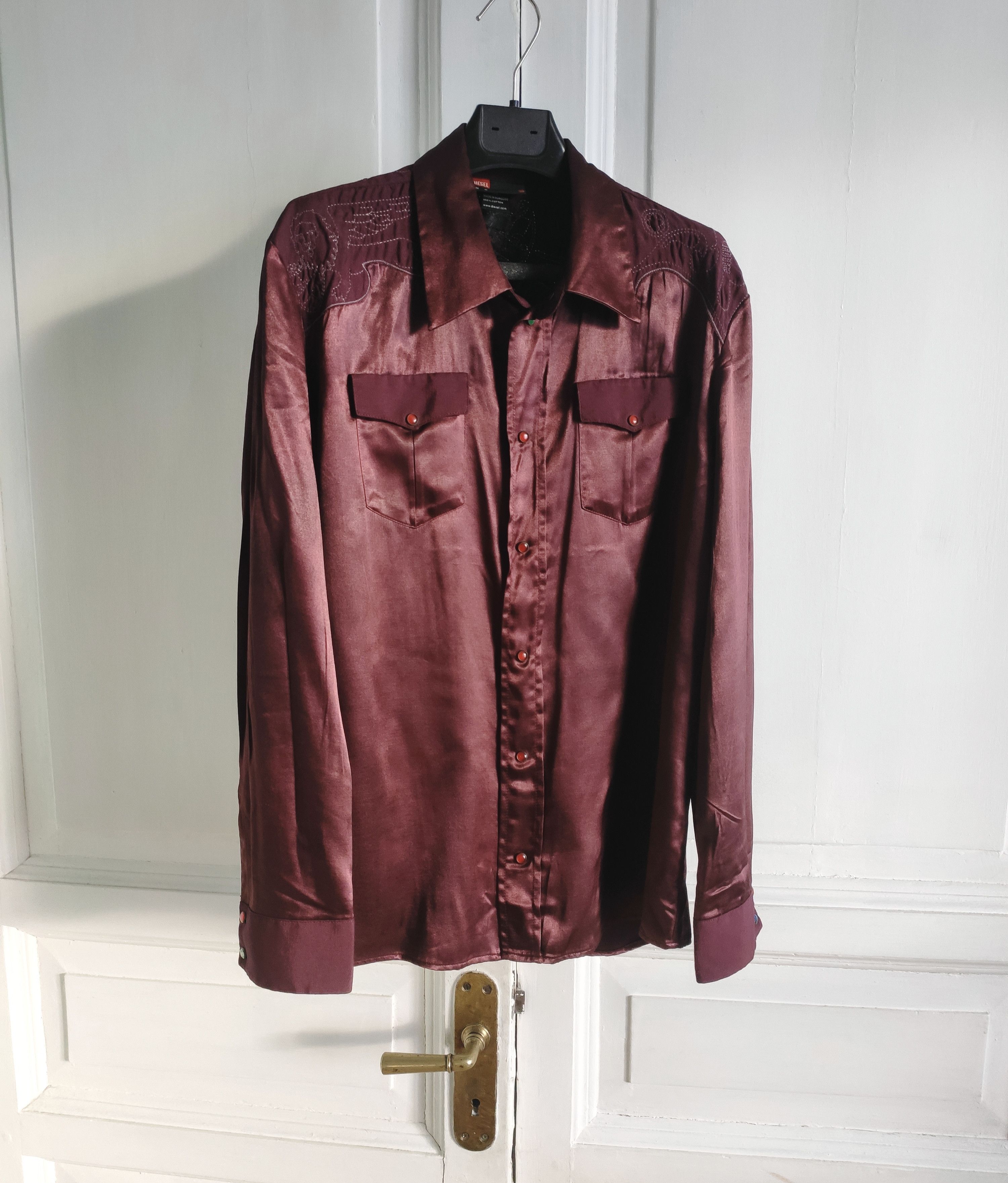 Diesel Western shirt.Like Vetements or Gosha Rubchinskiy Size US M / EU 48-50 / 2 - 4 Thumbnail