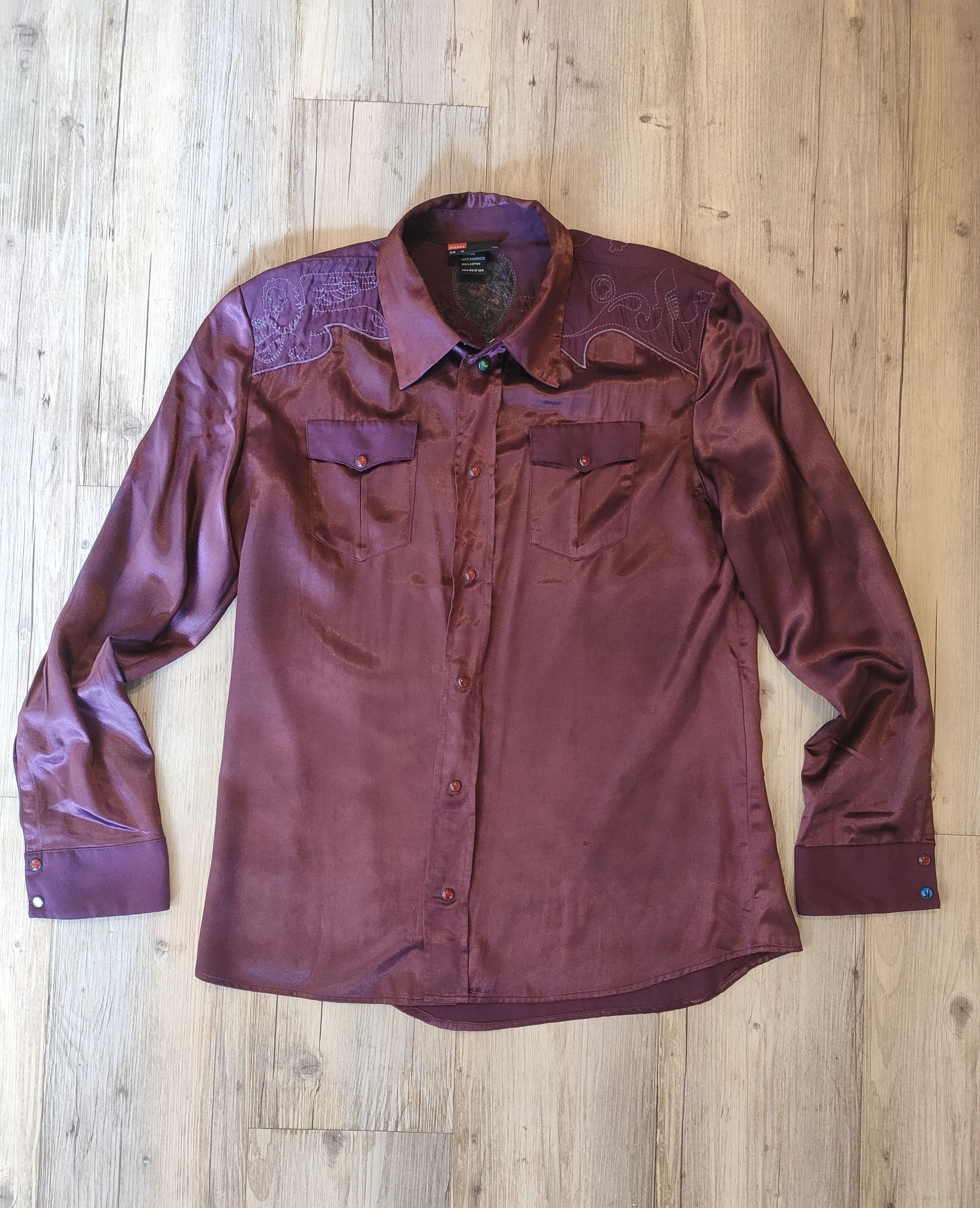 Diesel Western shirt.Like Vetements or Gosha Rubchinskiy Size US M / EU 48-50 / 2 - 1 Thumbnail