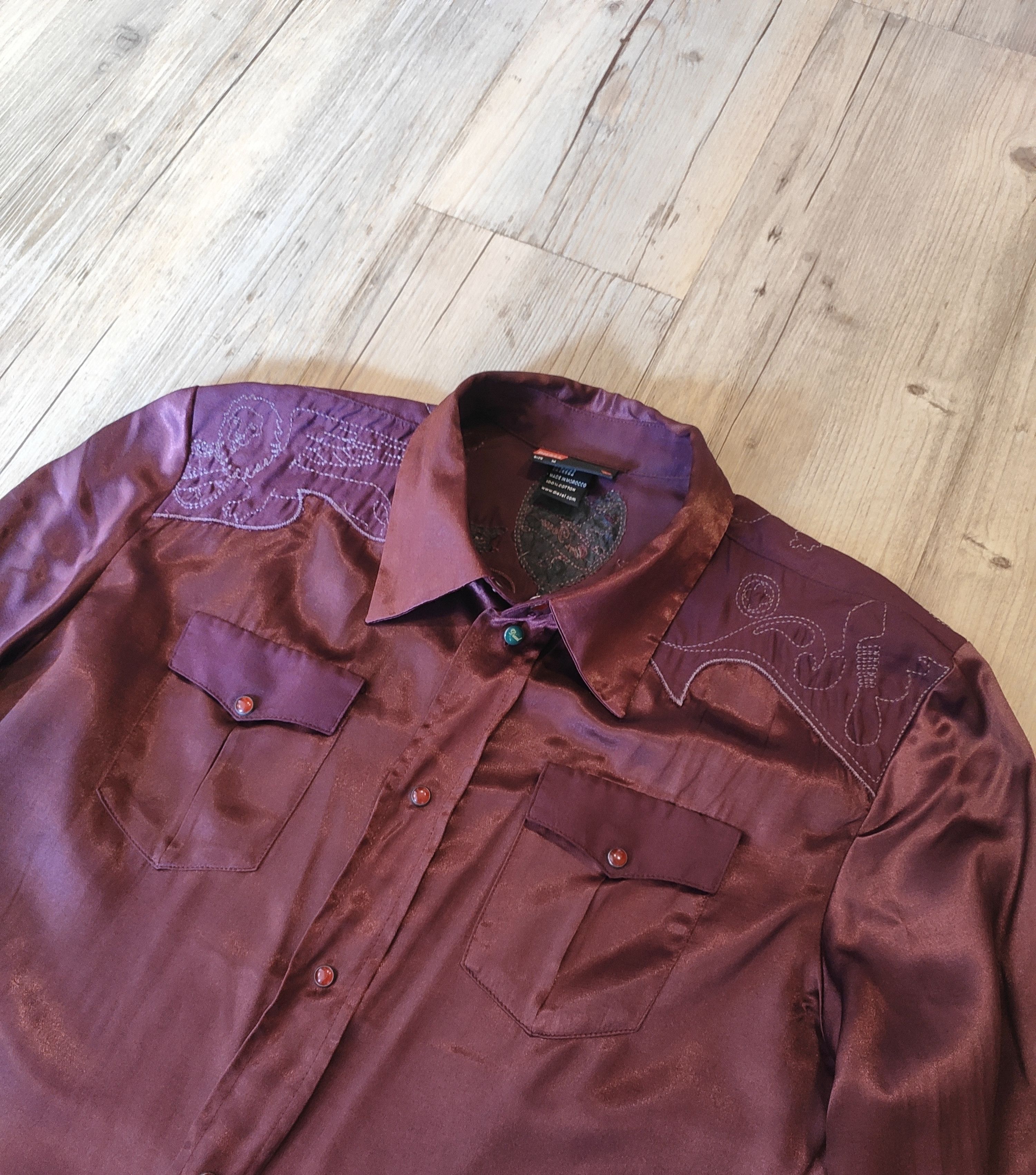 Diesel Western shirt.Like Vetements or Gosha Rubchinskiy Size US M / EU 48-50 / 2 - 2 Thumbnail
