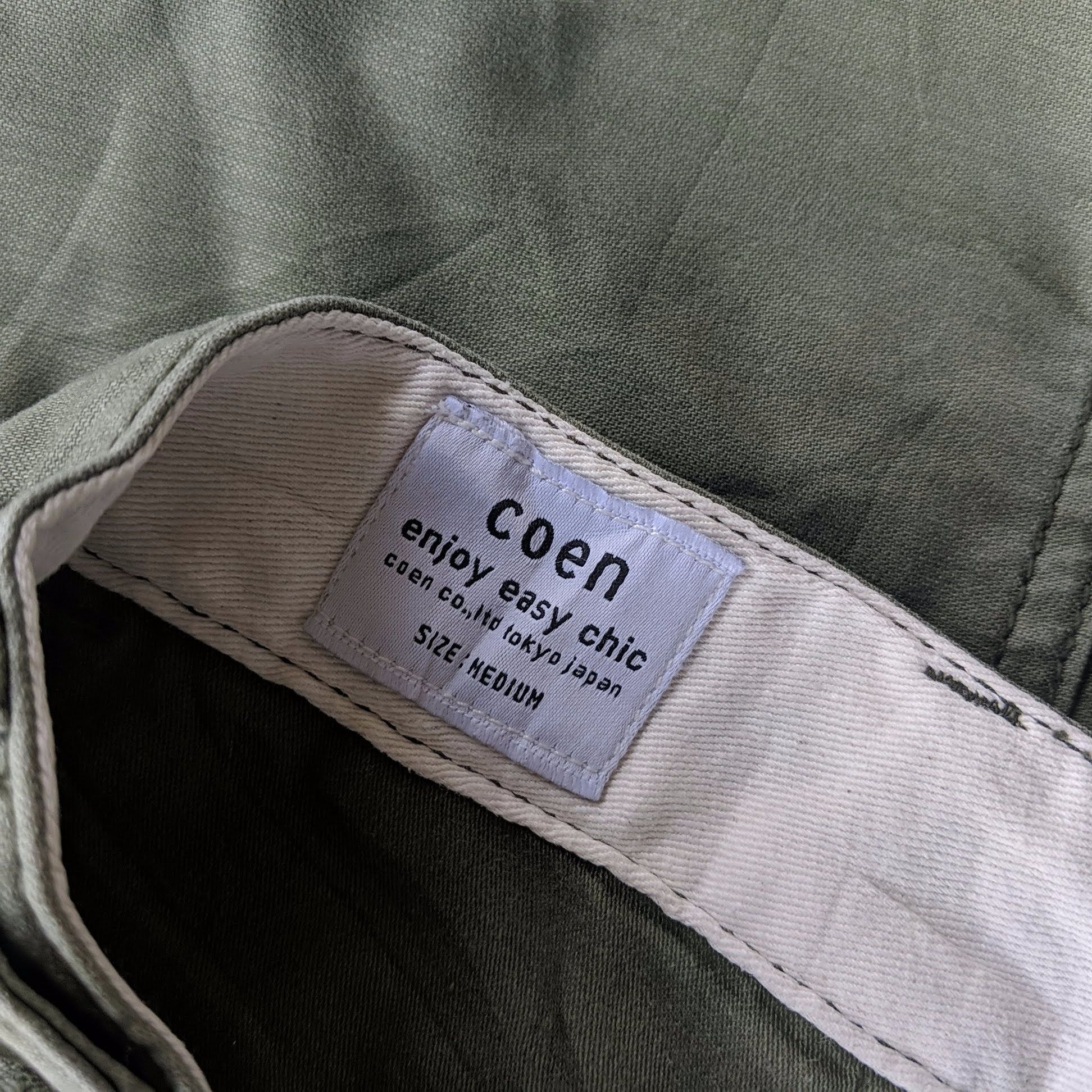 Japanese Brand × Vintage Vintage Coen Japanese Straight Cut Trousers Casual Pants Size US 28 / EU 44 - 6 Thumbnail