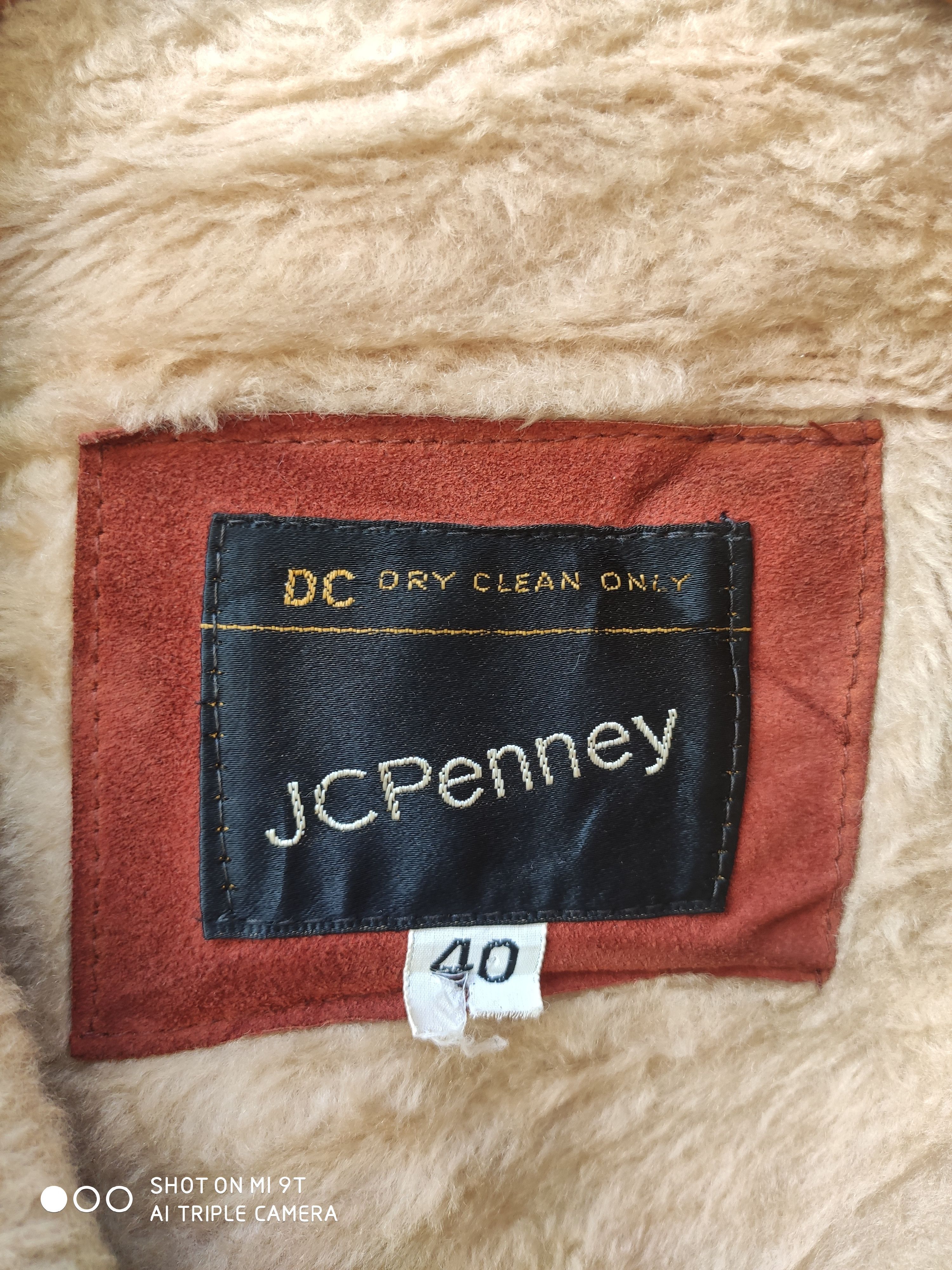 JCPenney 🔥 Vtg 80s Vintage JC Penny jacket leather jacket cowhide Size US M / EU 48-50 / 2 - 10 Thumbnail
