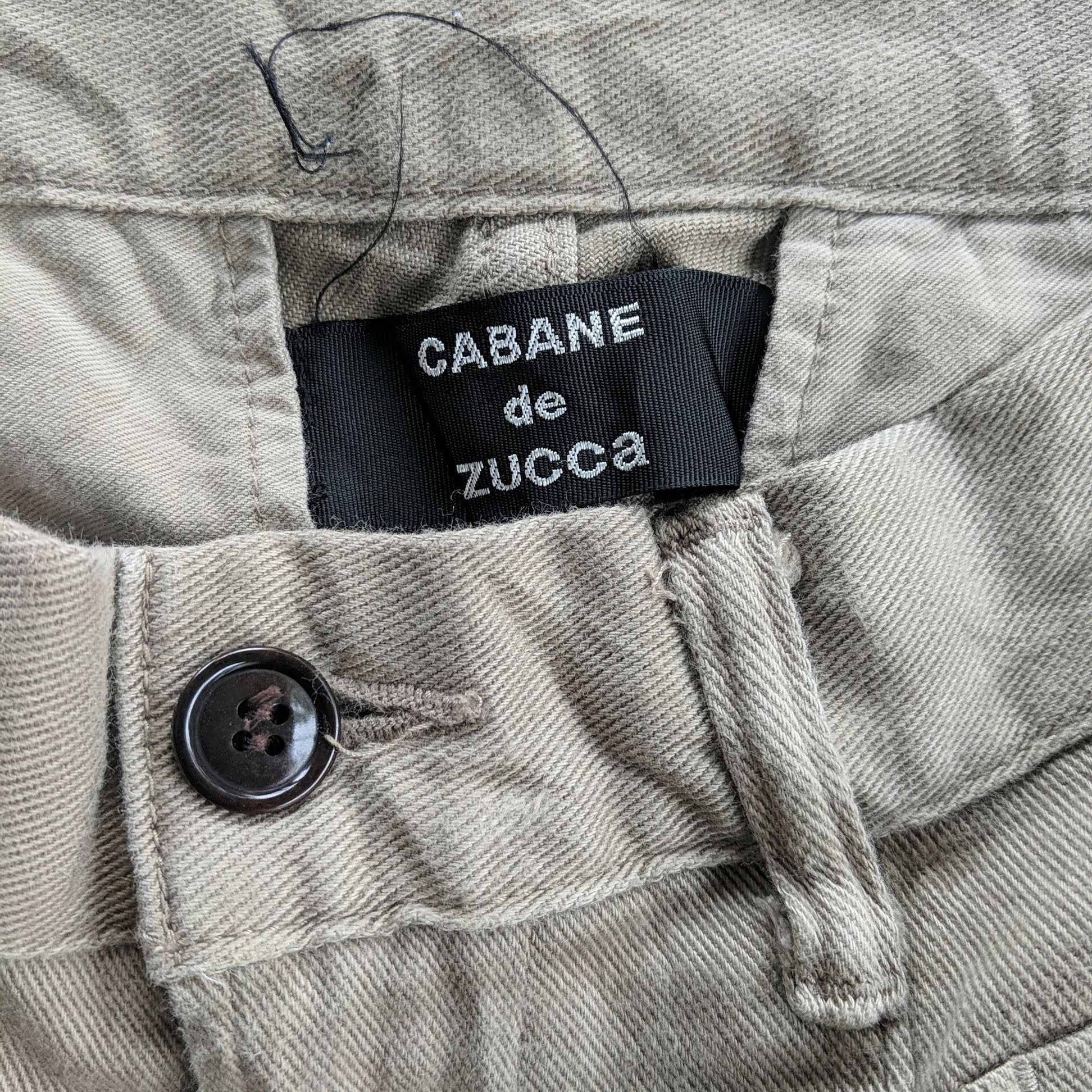 CABANE de ZUCCa × Vintage Cabane De Zucca 6 Pockets Trousers Casual Pants Size US 32 / EU 48 - 6 Thumbnail