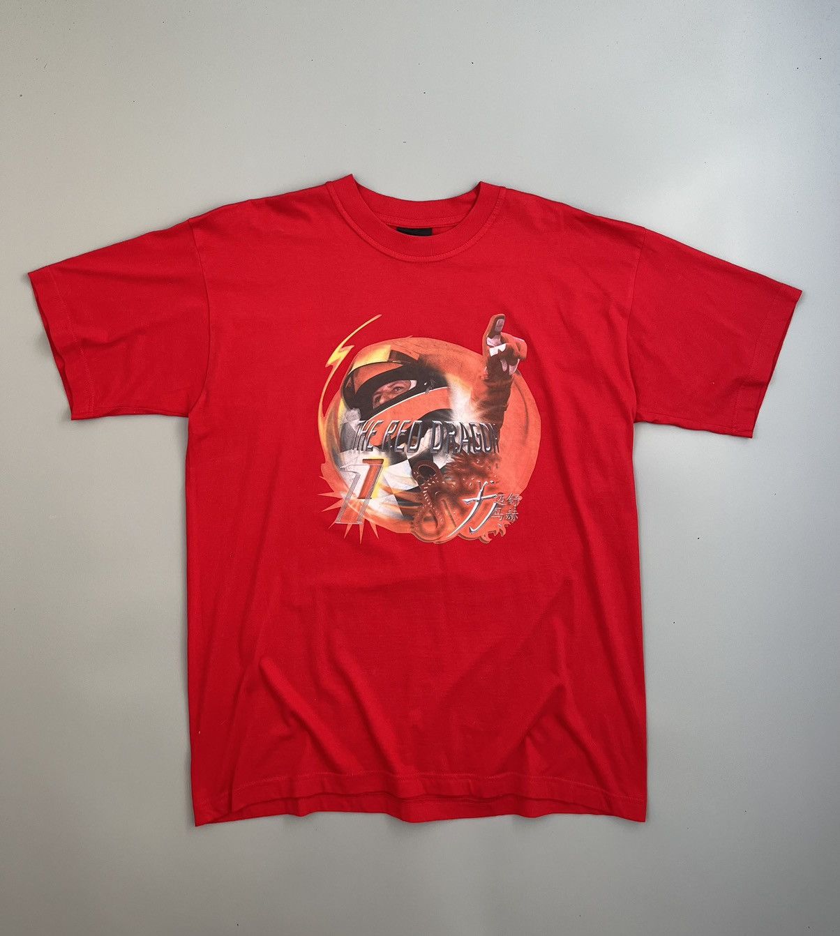 Ferrari Michael Schumacher Rare Men's Vintage T-shirt Size US L / EU 52-54 / 3 - 1 Thumbnail