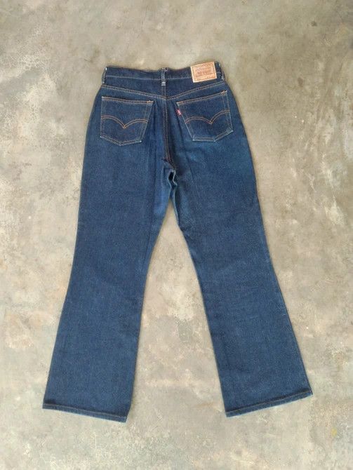 Jean × Levi's × Vintage Vintage Levis 517 Boot Cut Flared Jeans 28x28.5 Size US 28 / EU 44 - 2 Thumbnail