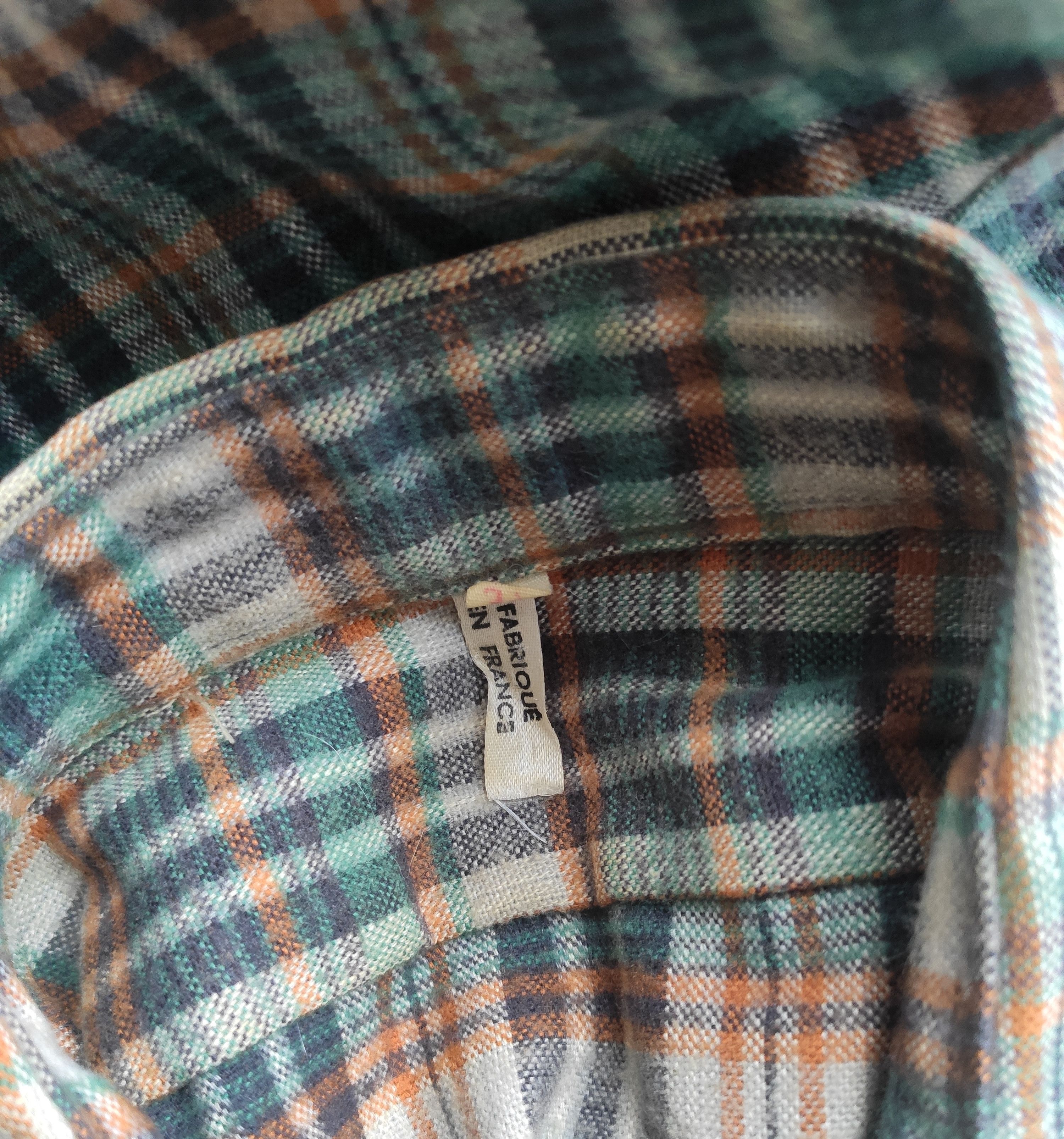Vintage 60's fisherman's long shirt.Like J.M. Ribot or Elena Dawson Size US M / EU 48-50 / 2 - 4 Thumbnail