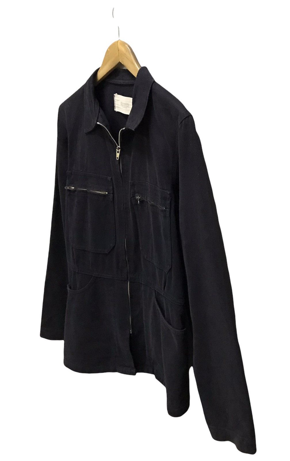 CABANE de ZUCCa × Issey Miyake × Japanese Brand Zucca travail parka zipper jacket Size US M / EU 48-50 / 2 - 3 Thumbnail