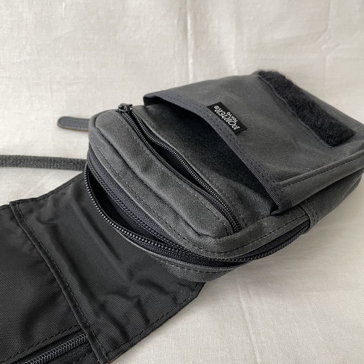 Porter Porter Vege Tanned Leather Coated Canvas Small Sling Bag Size ONE SIZE - 14 Thumbnail