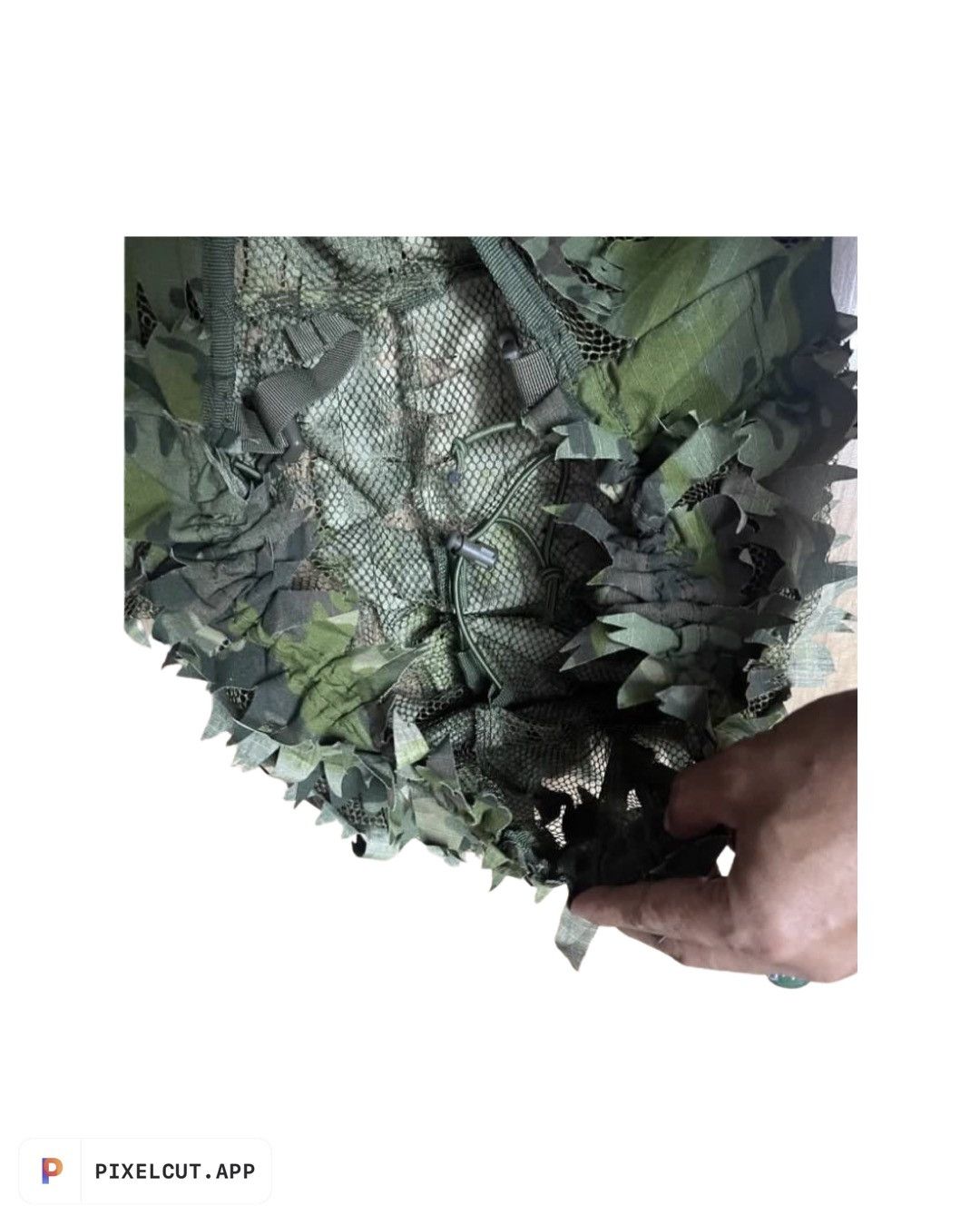 Hunter Cover Net Camoflage with Hoodie! Size US S / EU 44-46 / 1 - 3 Thumbnail