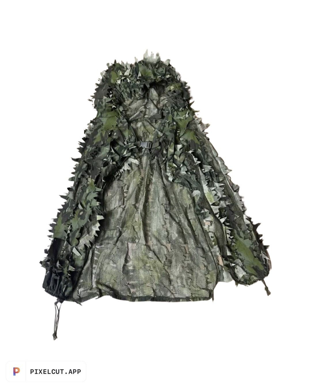 Hunter Cover Net Camoflage with Hoodie! Size US S / EU 44-46 / 1 - 1 Thumbnail