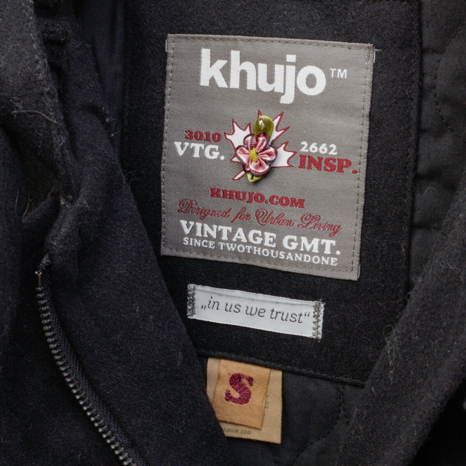 khujo KIDD Vintage Women Duffle Coat Jacket Outdoor Hooded Size S / US 4 / IT 40 - 7 Thumbnail