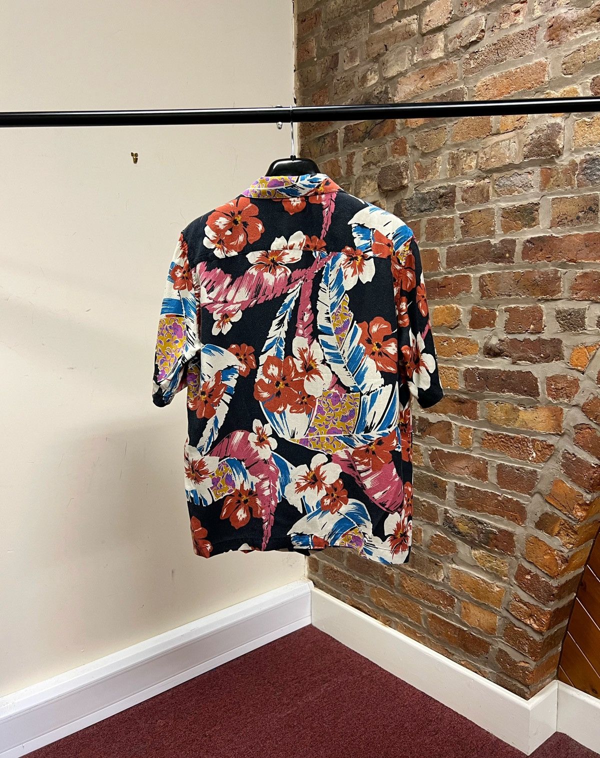 Saint Laurent Paris Hawaiian Print Shirt Size US S / EU 44-46 / 1 - 2 Thumbnail