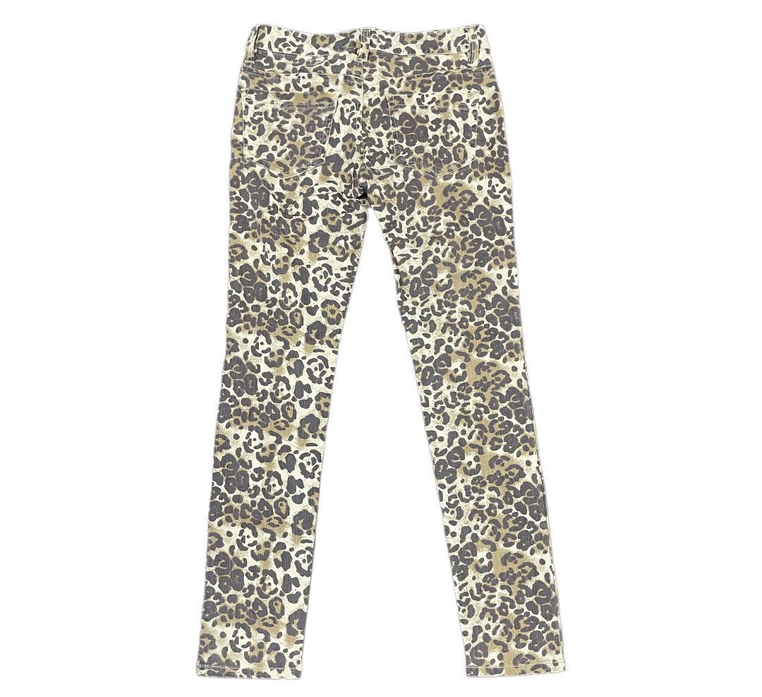 Japanese Brand Leopard 🐆 Full printed low rise skinny Jeans Size 30" / US 8 / IT 44 - 5 Thumbnail