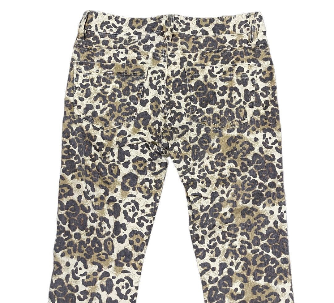 Japanese Brand Leopard 🐆 Full printed low rise skinny Jeans Size 30" / US 8 / IT 44 - 9 Thumbnail