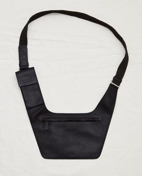 Prada SS 1999 Runway Leather Holster Bag Grailed