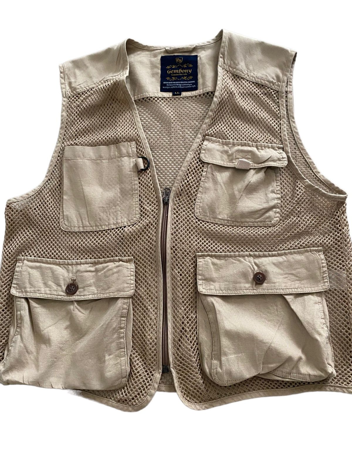 Vintage Vintage Gembony vest design military pocket Size US L / EU 52-54 / 3 - 2 Thumbnail