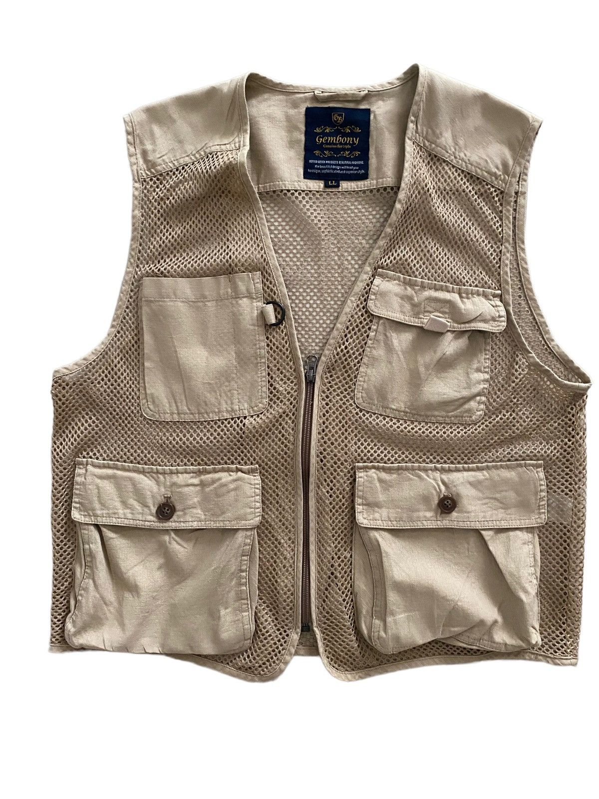 Vintage Vintage Gembony vest design military pocket Size US L / EU 52-54 / 3 - 1 Thumbnail