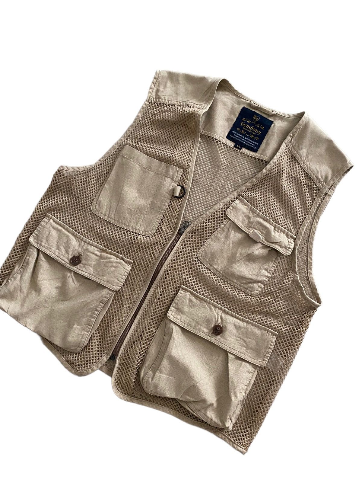 Vintage Vintage Gembony vest design military pocket Size US L / EU 52-54 / 3 - 3 Thumbnail