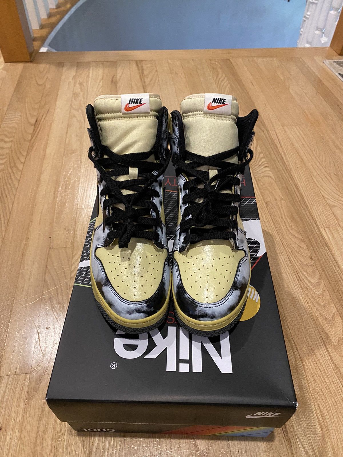 Nike Nike Dunk High 1985 - Acid Wash Size US 10.5 / EU 43-44 - 2 Thumbnail