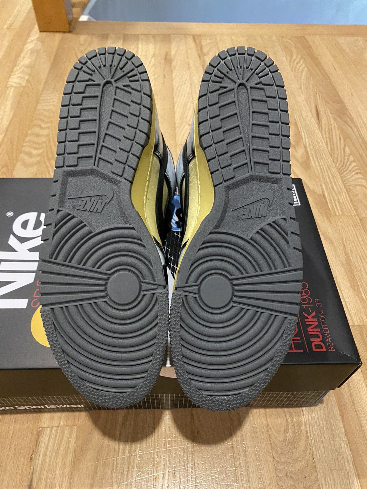 Nike Nike Dunk High 1985 - Acid Wash Size US 10.5 / EU 43-44 - 6 Thumbnail