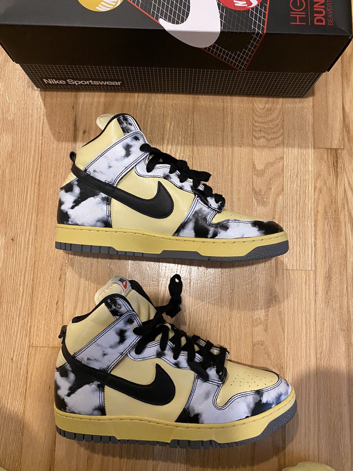 Nike Nike Dunk High 1985 - Acid Wash Size US 10.5 / EU 43-44 - 4 Thumbnail