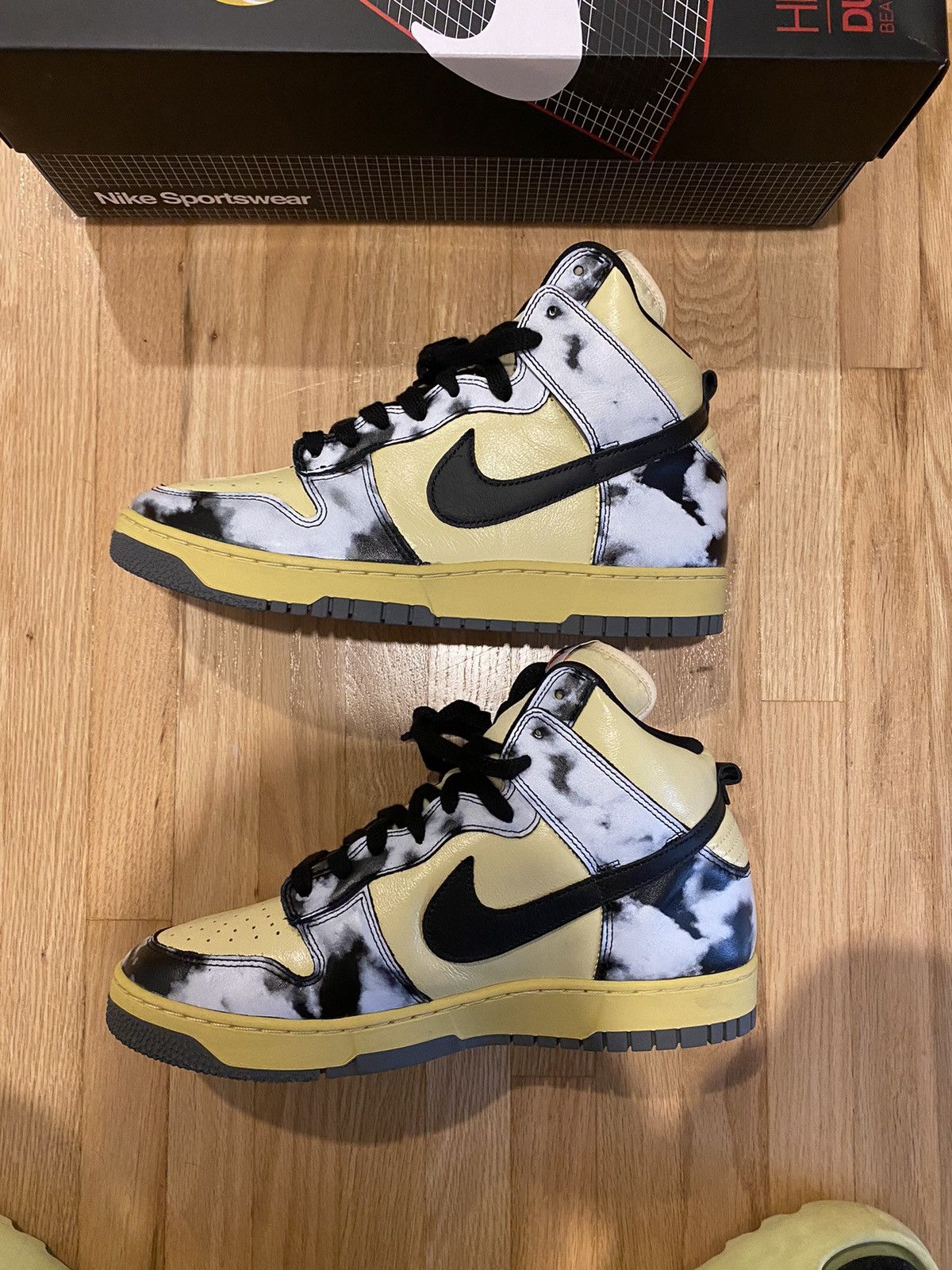 Nike Nike Dunk High 1985 - Acid Wash Size US 10.5 / EU 43-44 - 1 Thumbnail
