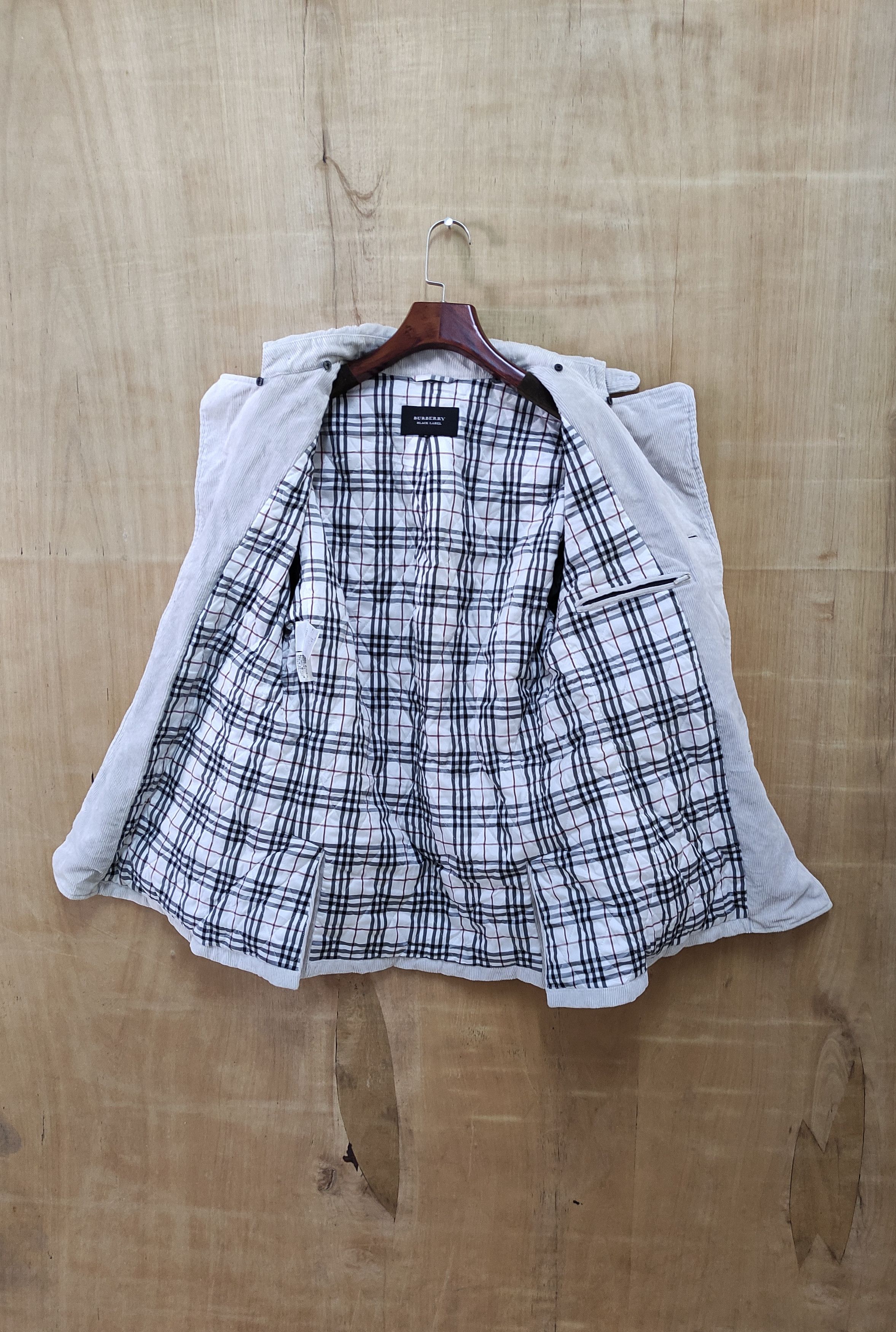 Burberry BURBERRY CORDUROY HEAVY COAT Size US M / EU 48-50 / 2 - 2 Thumbnail