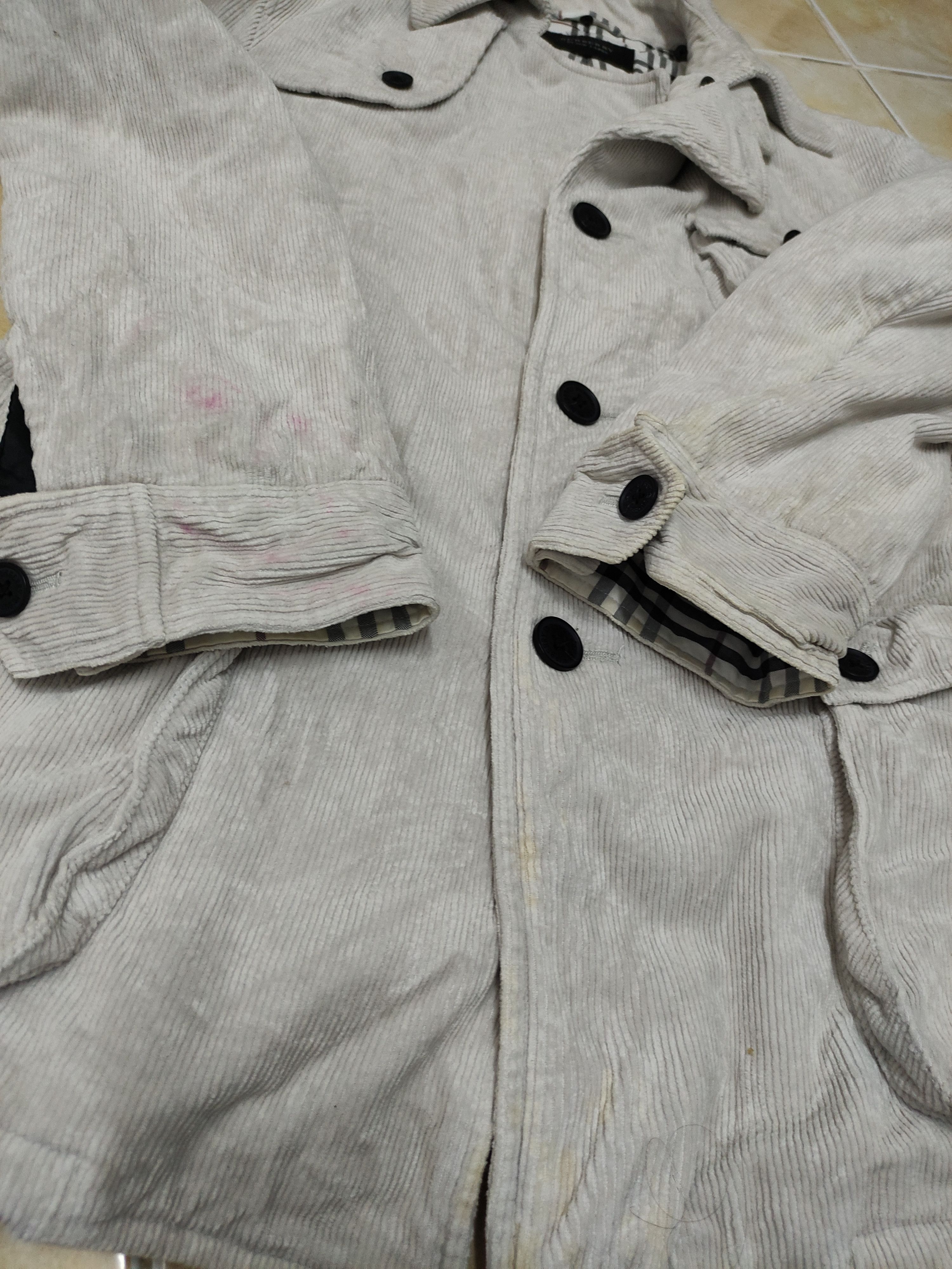 Burberry BURBERRY CORDUROY HEAVY COAT Size US M / EU 48-50 / 2 - 15 Thumbnail