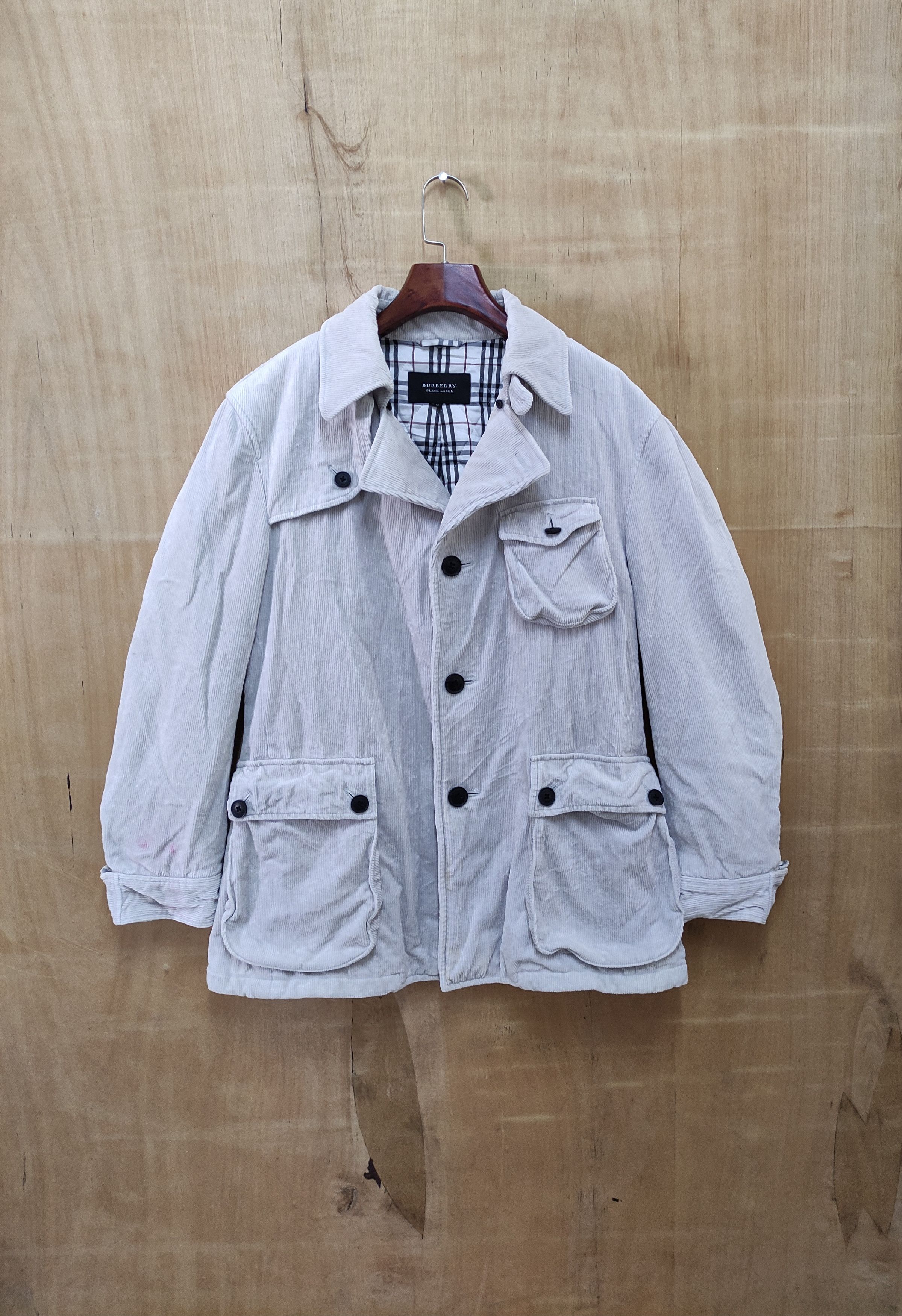 Burberry BURBERRY CORDUROY HEAVY COAT Size US M / EU 48-50 / 2 - 1 Thumbnail