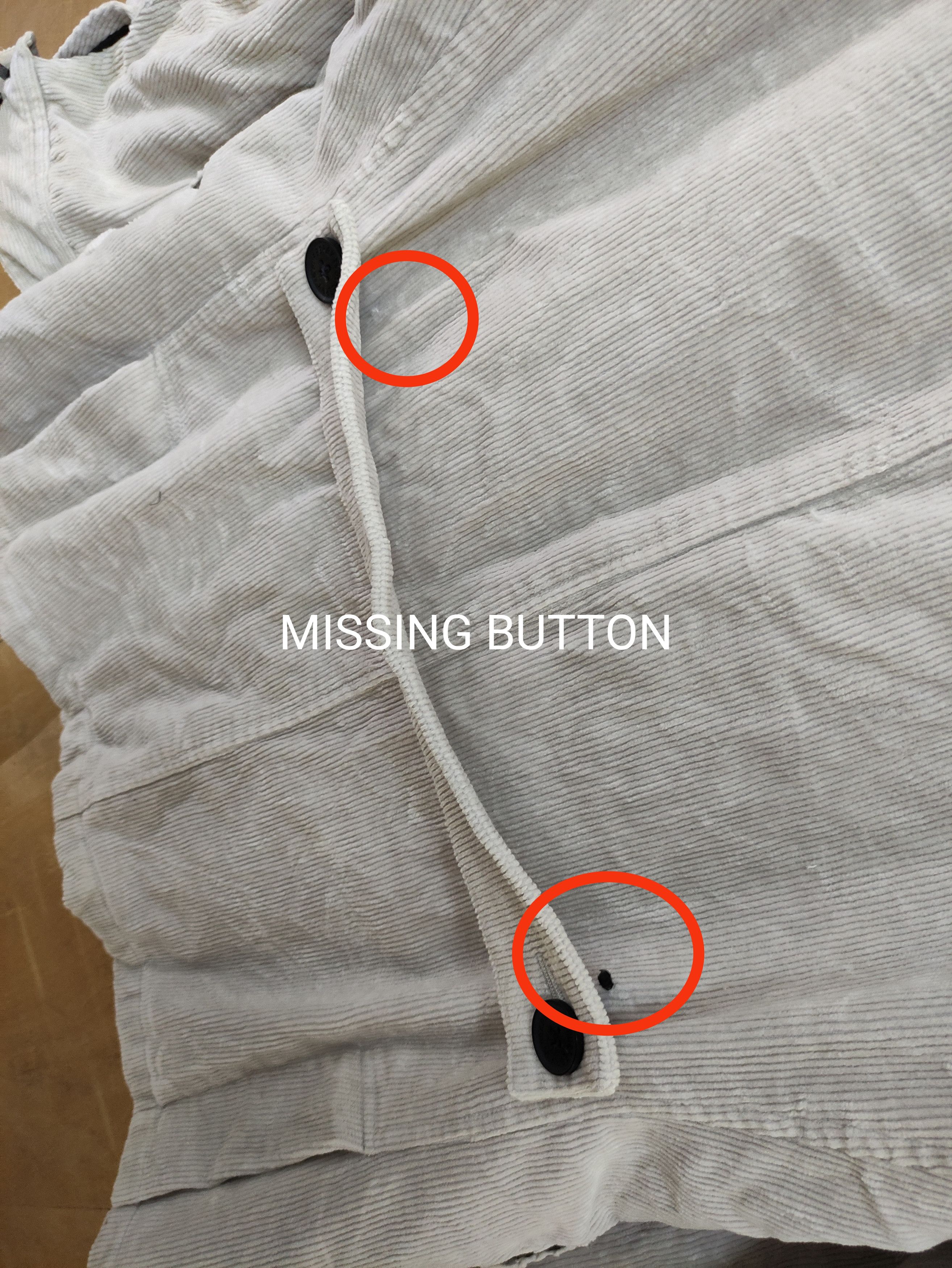 Burberry BURBERRY CORDUROY HEAVY COAT Size US M / EU 48-50 / 2 - 4 Thumbnail