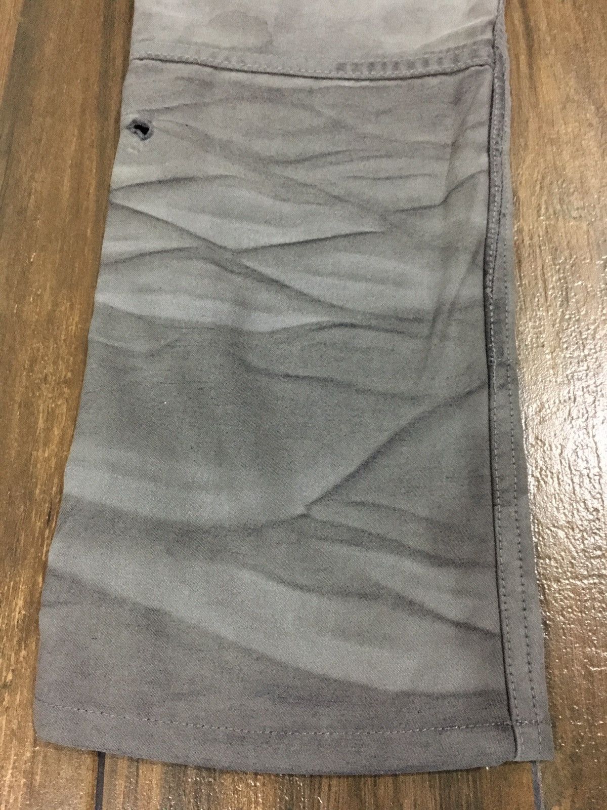 Isamu Katayama Backlash Isamu Katayama Thrashed Distressed Tye Die Cropped Pants Size US 31 - 11 Thumbnail