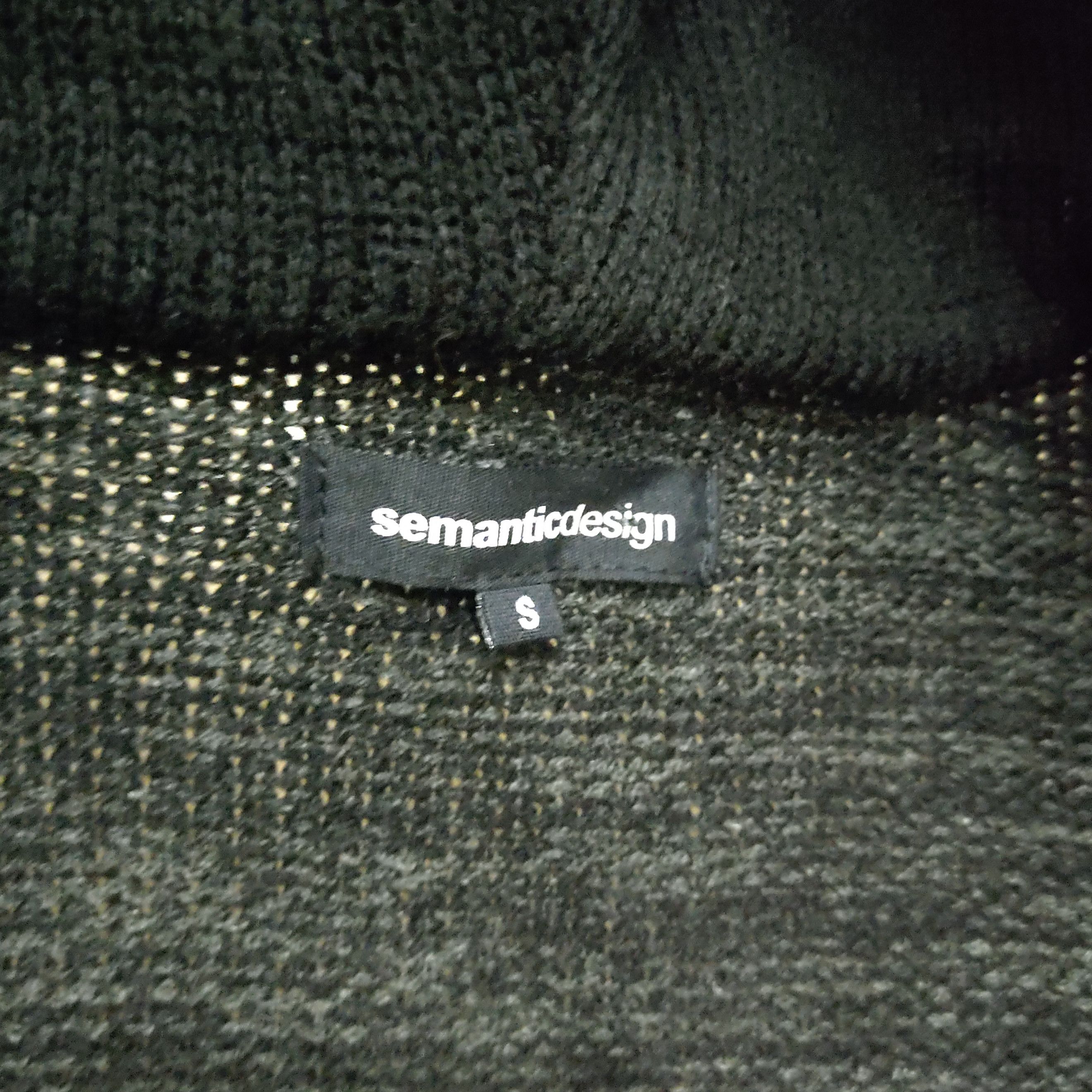 semanticdesign Semantic Design Racoon Fur Hooded Knitted Sweater Jacket Size S / US 4 / IT 40 - 13 Thumbnail