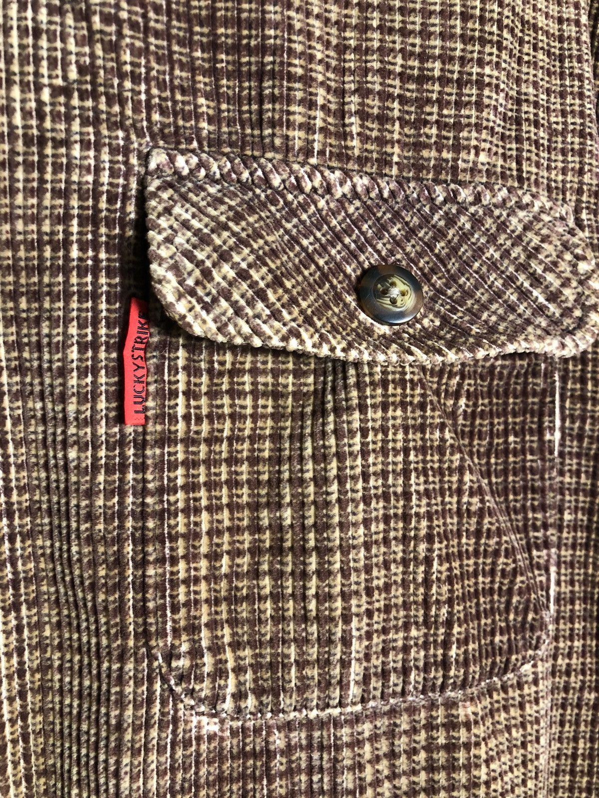 Flannel × Sports Specialties × Vintage Vintage Lucky strike Zipper flannel Size US M / EU 48-50 / 2 - 5 Thumbnail