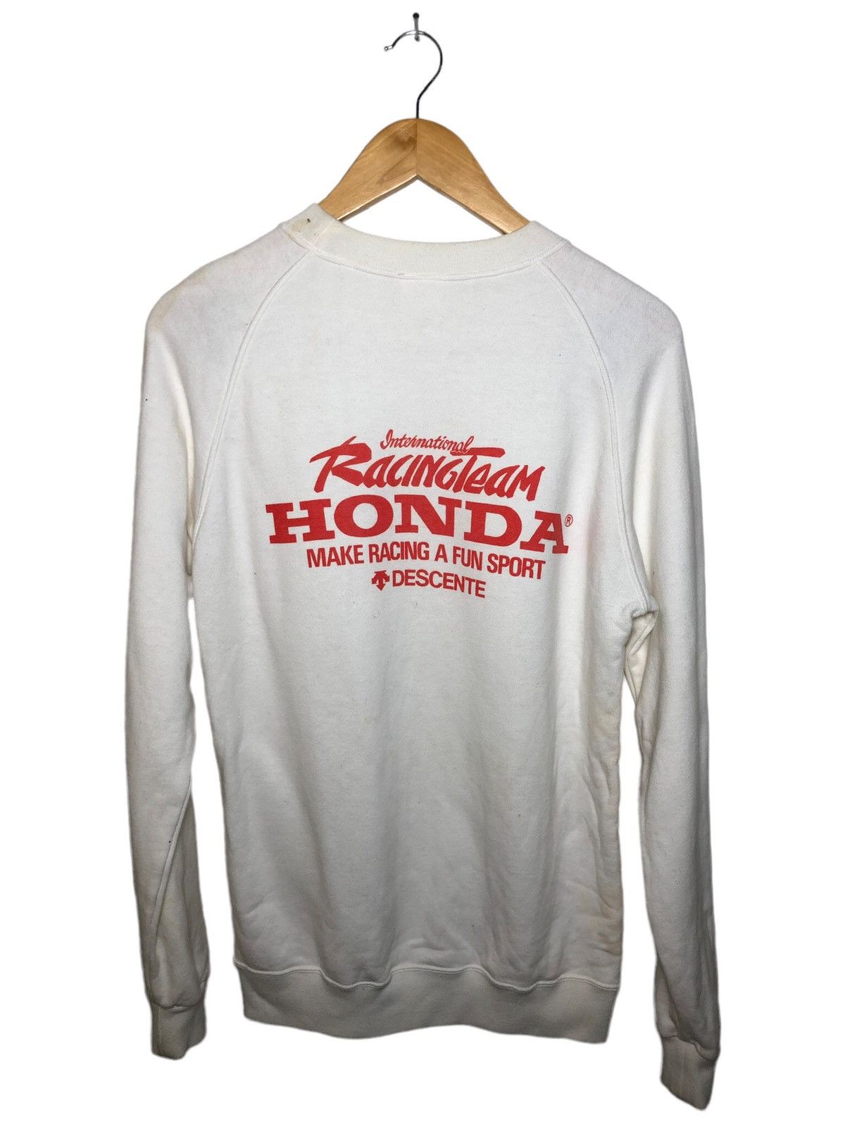 Honda × Vintage Vintage Honda HRC sweatshirt jumper Size US M / EU 48-50 / 2 - 1 Thumbnail