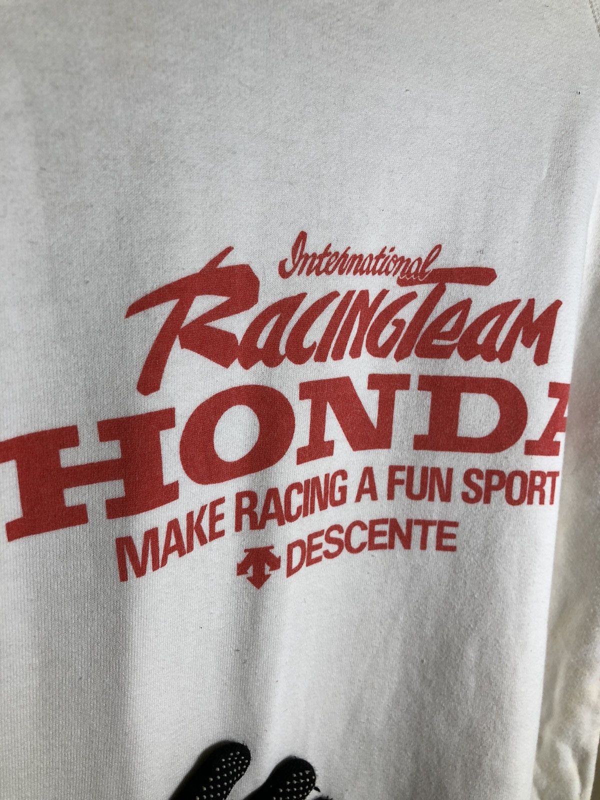 Honda × Vintage Vintage Honda HRC sweatshirt jumper Size US M / EU 48-50 / 2 - 4 Thumbnail