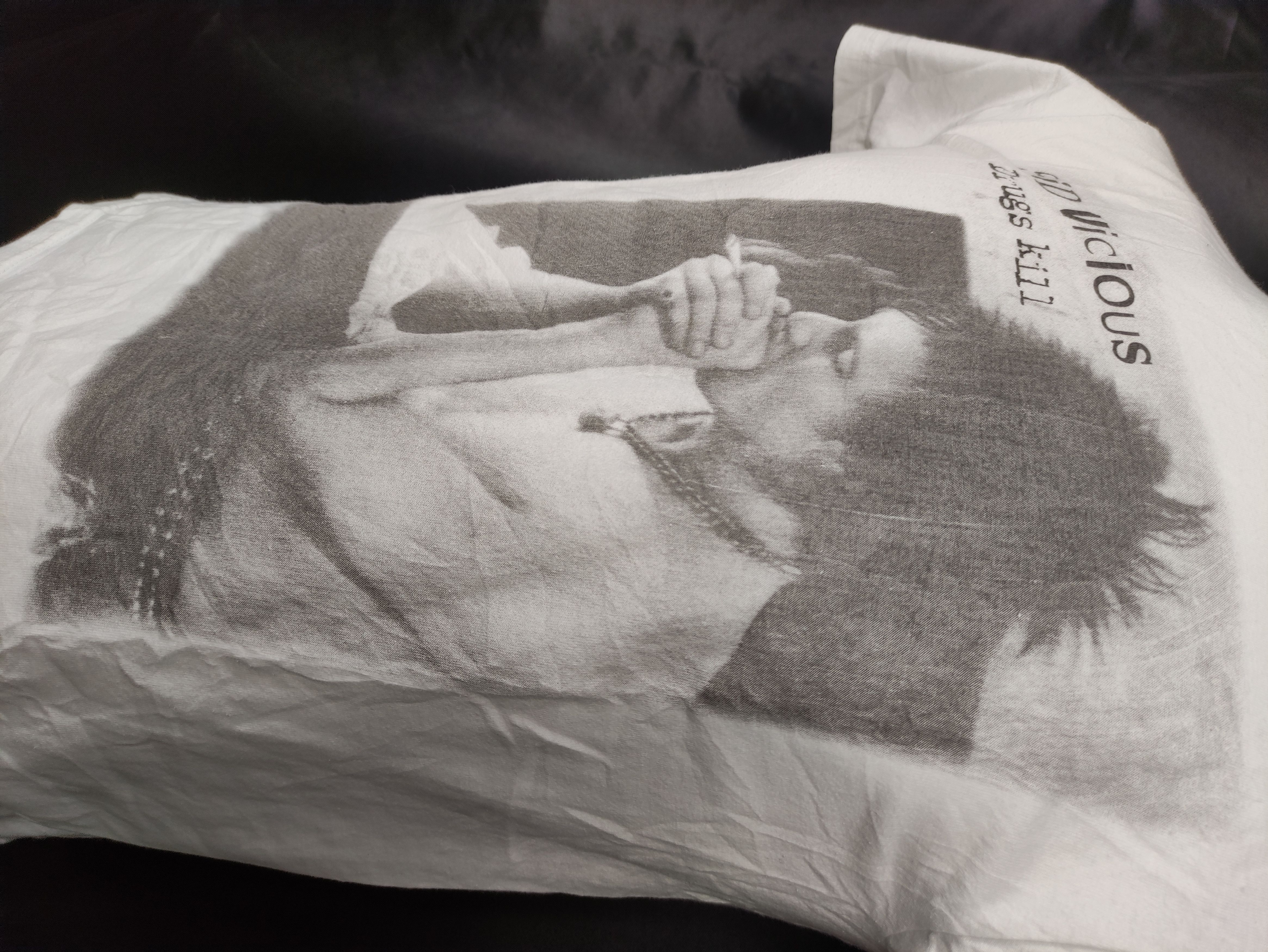 Band Tees × Vintage Vintage 00s Sid Vicious Drugs Kill Sex Pistols Punk Shirt Size US S / EU 44-46 / 1 - 4 Thumbnail