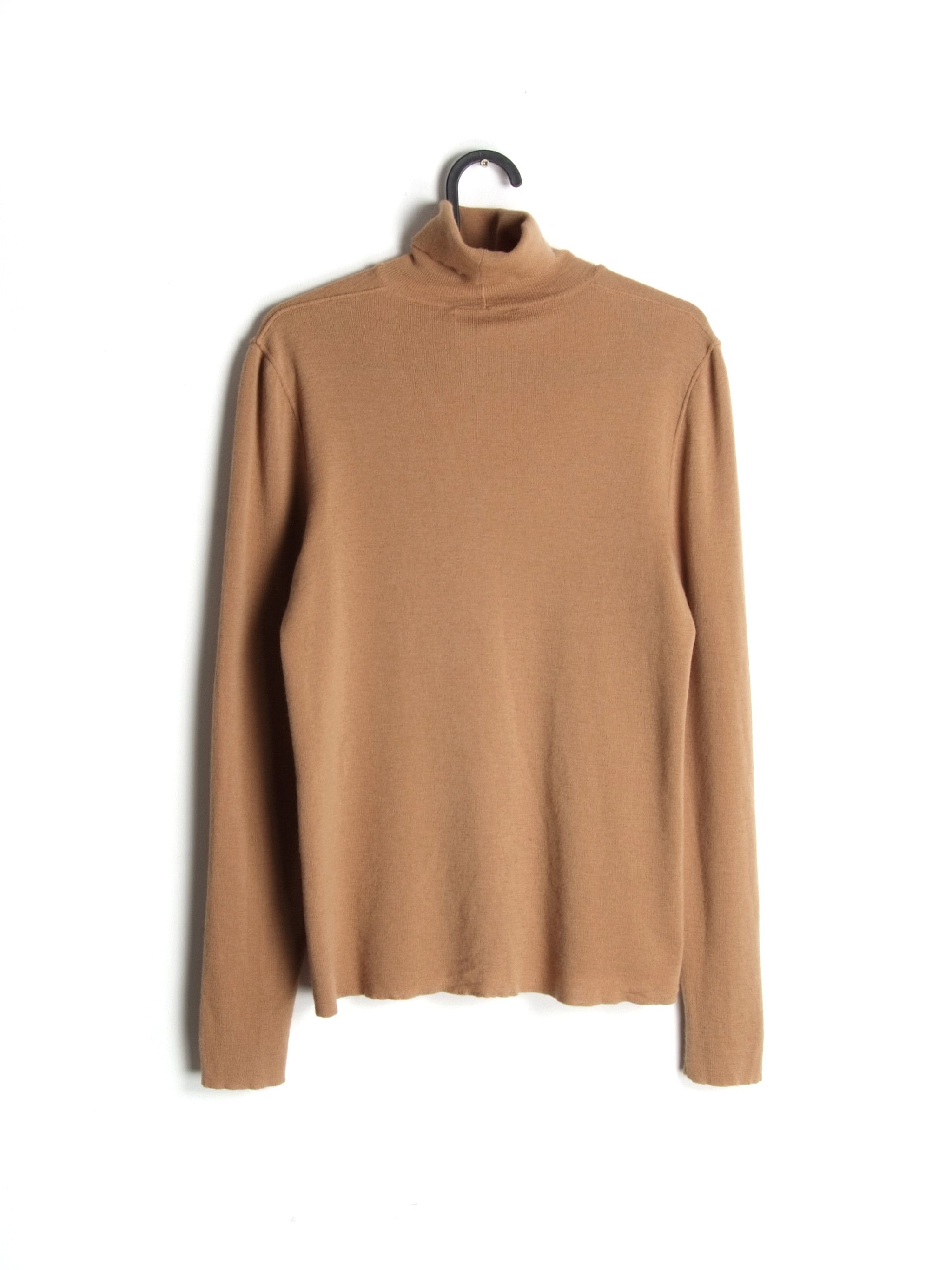 Celine Old Celine Beige Rollneck Turtleneck Wool Sweater Size XL / US 12-14 / IT 48-50 - 2 Thumbnail