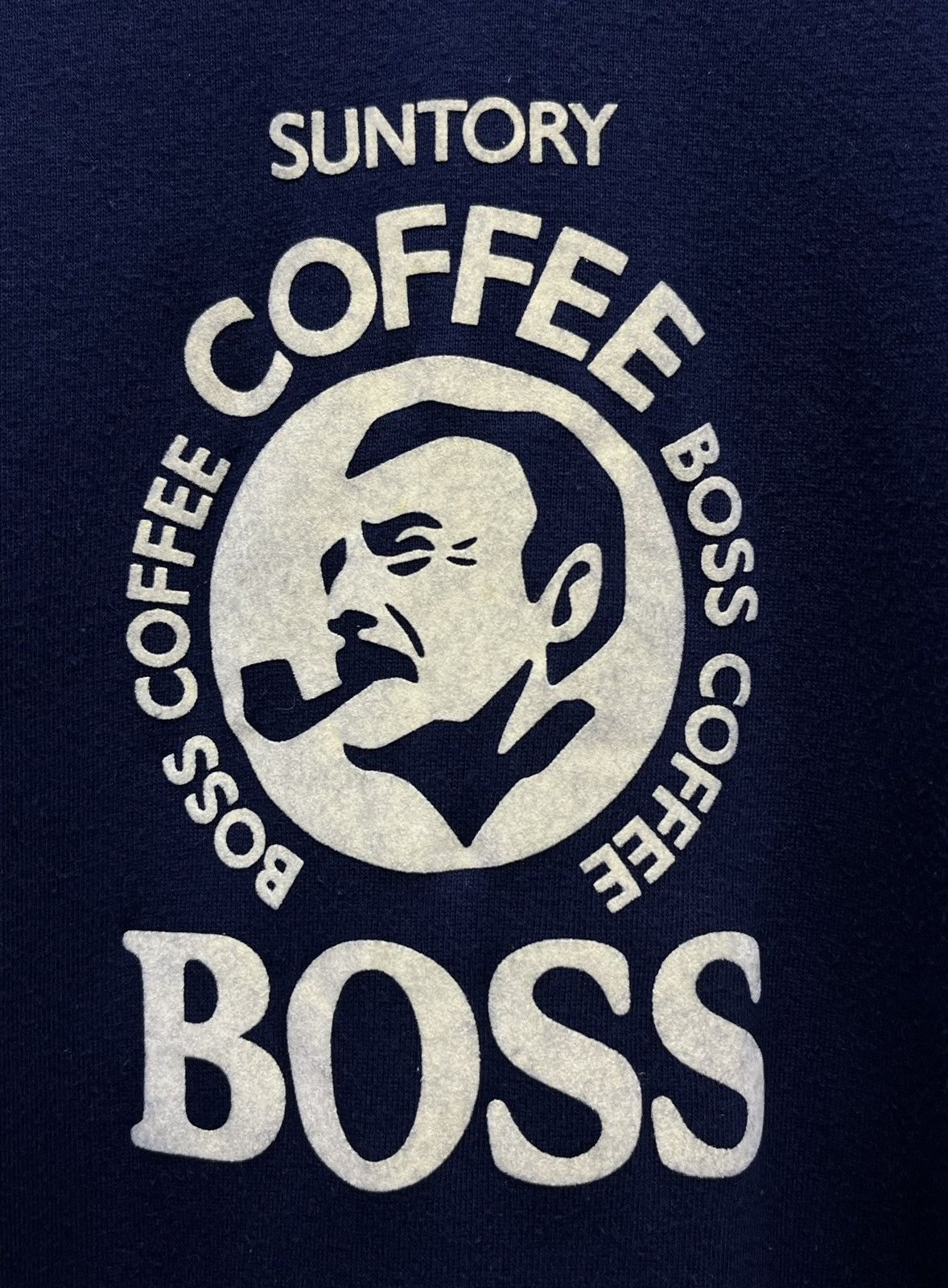 Japanese Brand 🔥BEST OFFER🔥💥Vintage SUNTORY COFFEE BOSS Crewneck Sweater Size US L / EU 52-54 / 3 - 4 Thumbnail