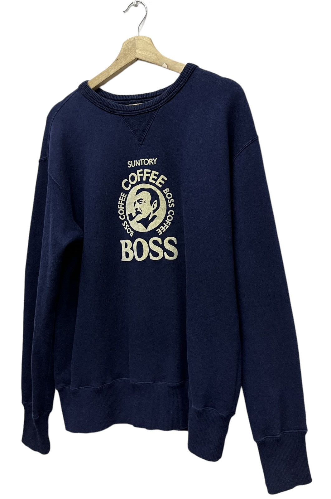 Japanese Brand 🔥BEST OFFER🔥💥Vintage SUNTORY COFFEE BOSS Crewneck Sweater Size US L / EU 52-54 / 3 - 1 Thumbnail