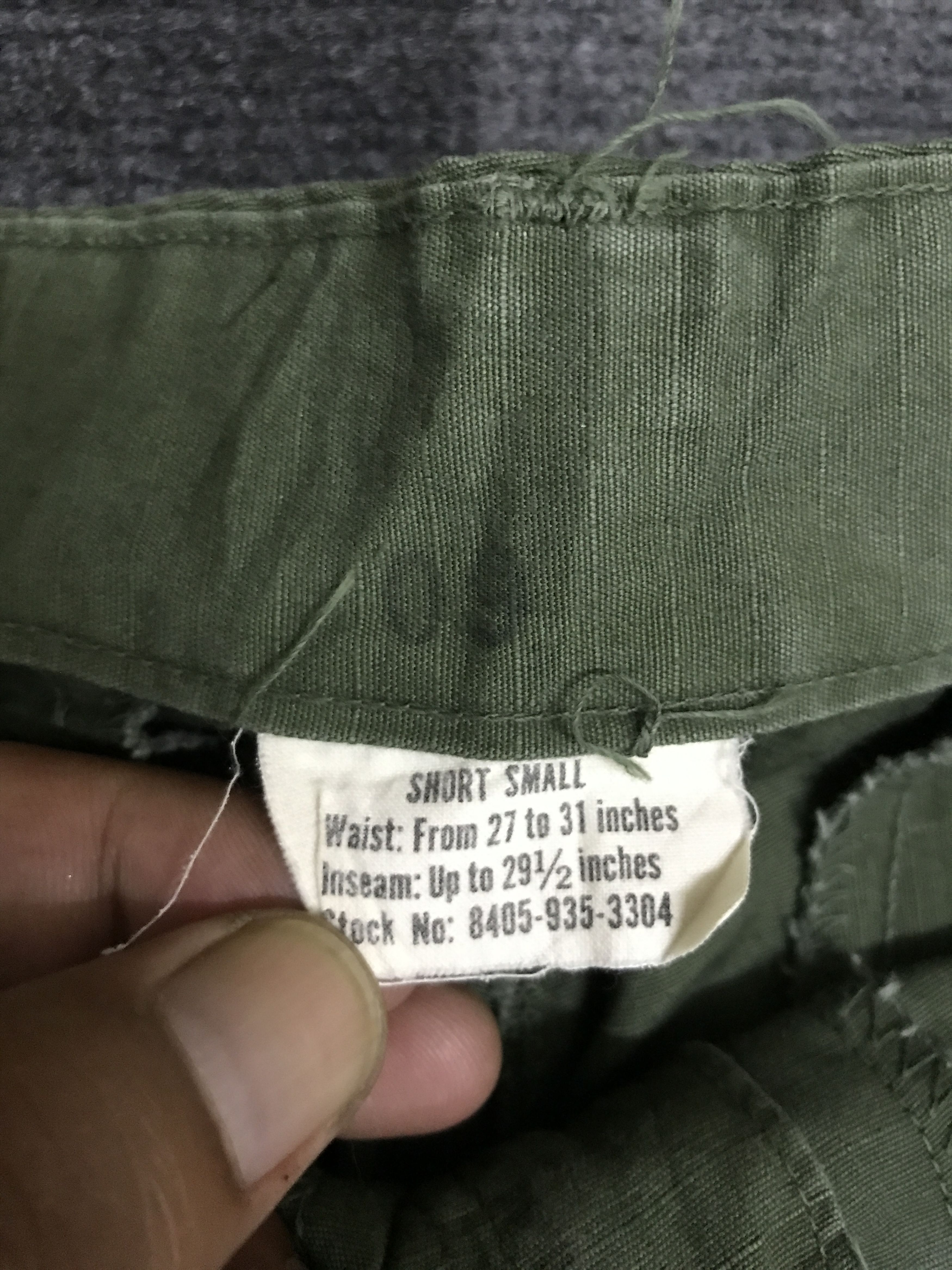 Vintage CP275 Vintage 60s GLENN Military Cargo Pant Size US 29 - 8 Thumbnail