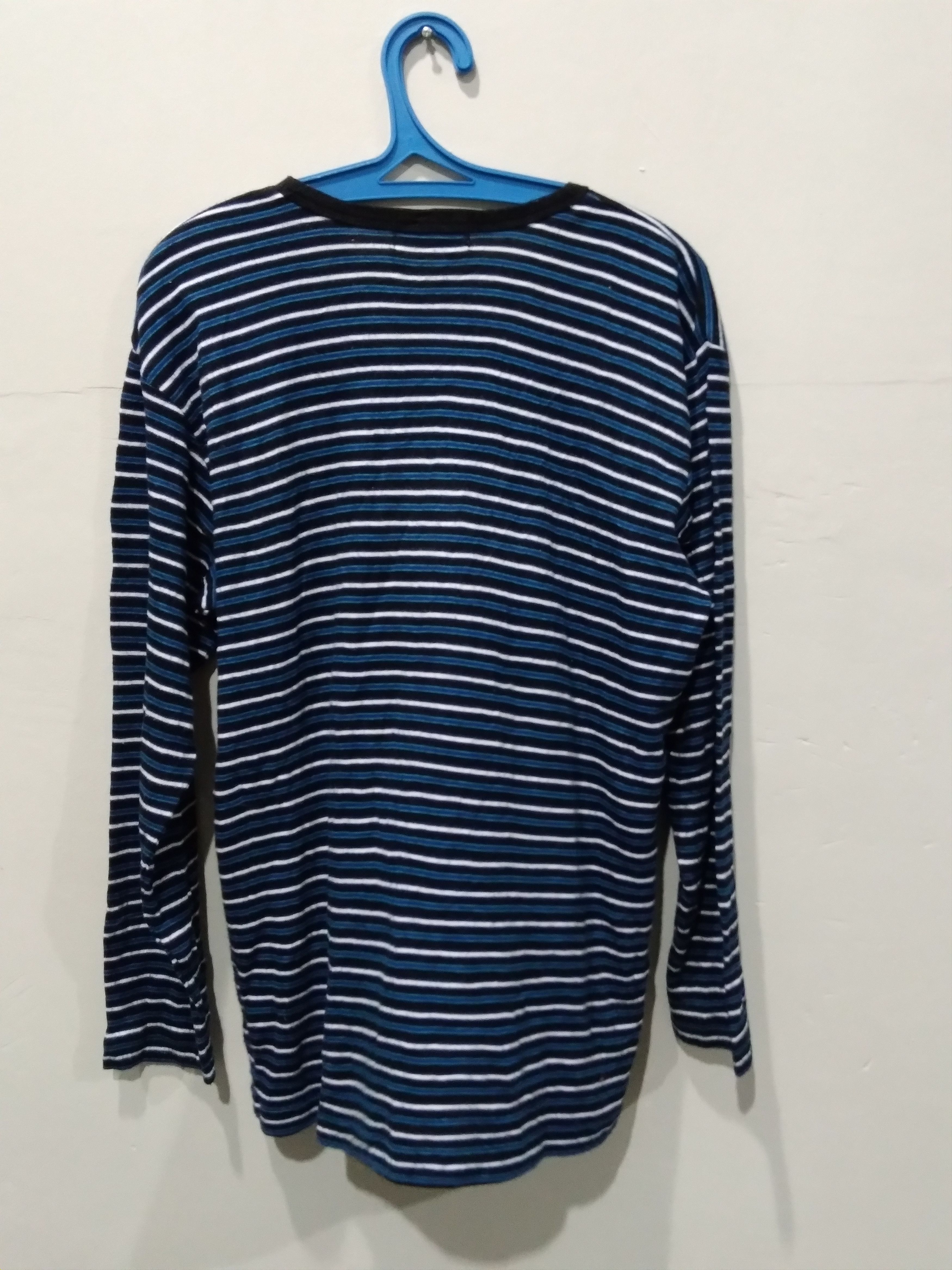 Lacoste Vintage 90s Crocodile Striped Polycotton Shirts Size US L / EU 52-54 / 3 - 3 Thumbnail