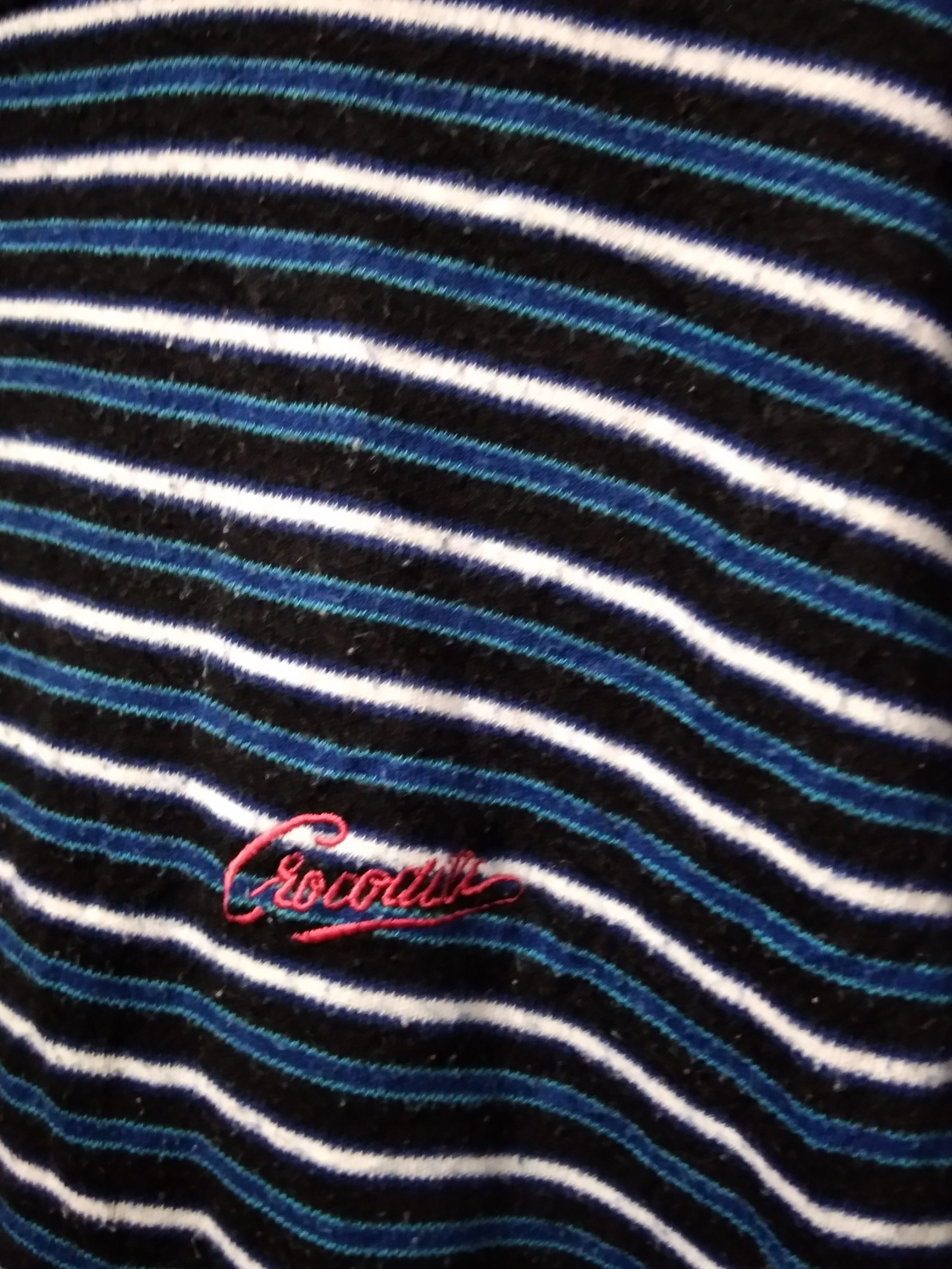 Lacoste Vintage 90s Crocodile Striped Polycotton Shirts Size US L / EU 52-54 / 3 - 5 Thumbnail