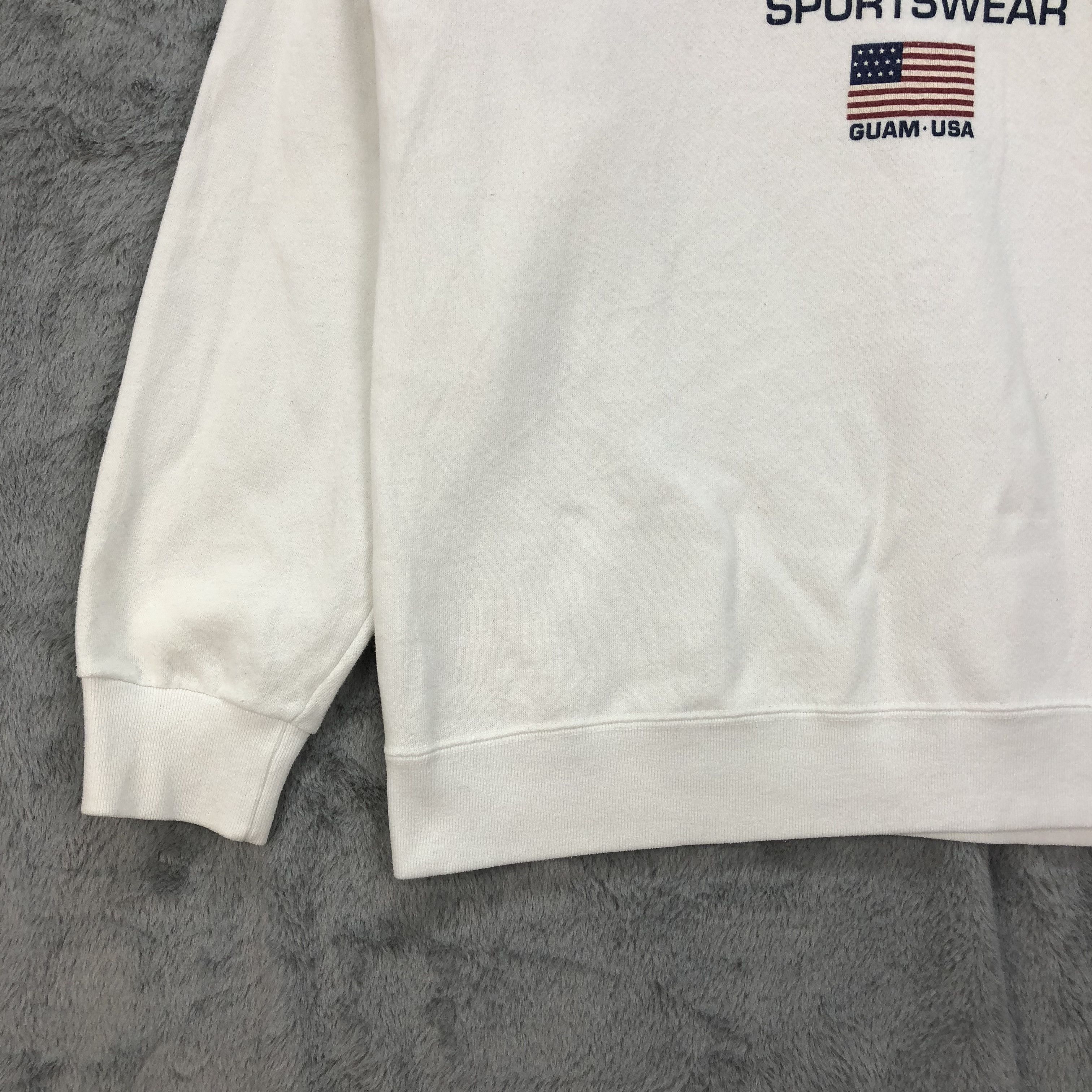 Vintage ABC Sportswear Big Logo Made in USA Sweatshirts #4612-168 Size US M / EU 48-50 / 2 - 5 Thumbnail