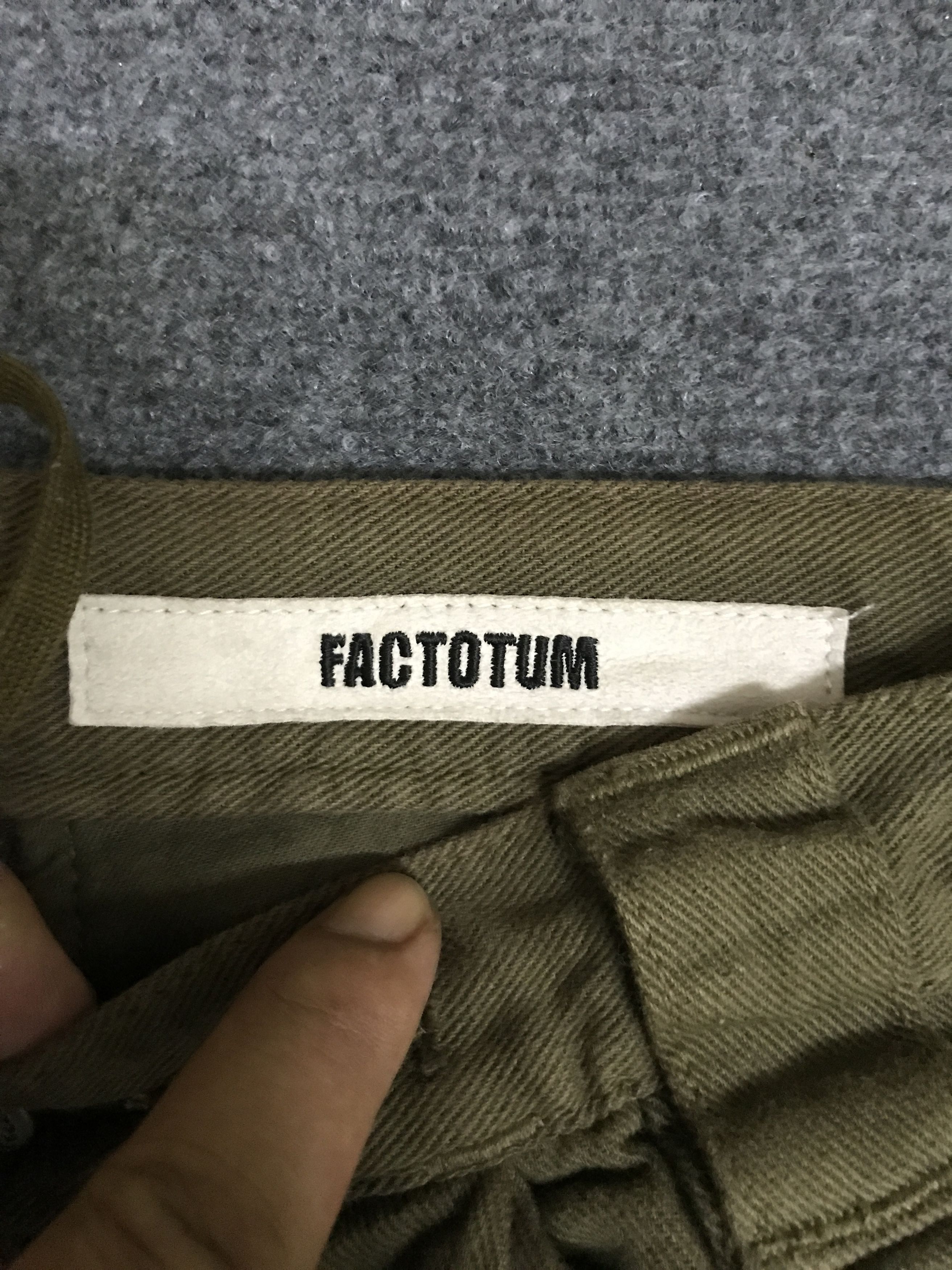 FACTOTUM CP276 FACTOTUM Japam Cargo Pant Ankle Zipper Size US 31 - 10 Thumbnail