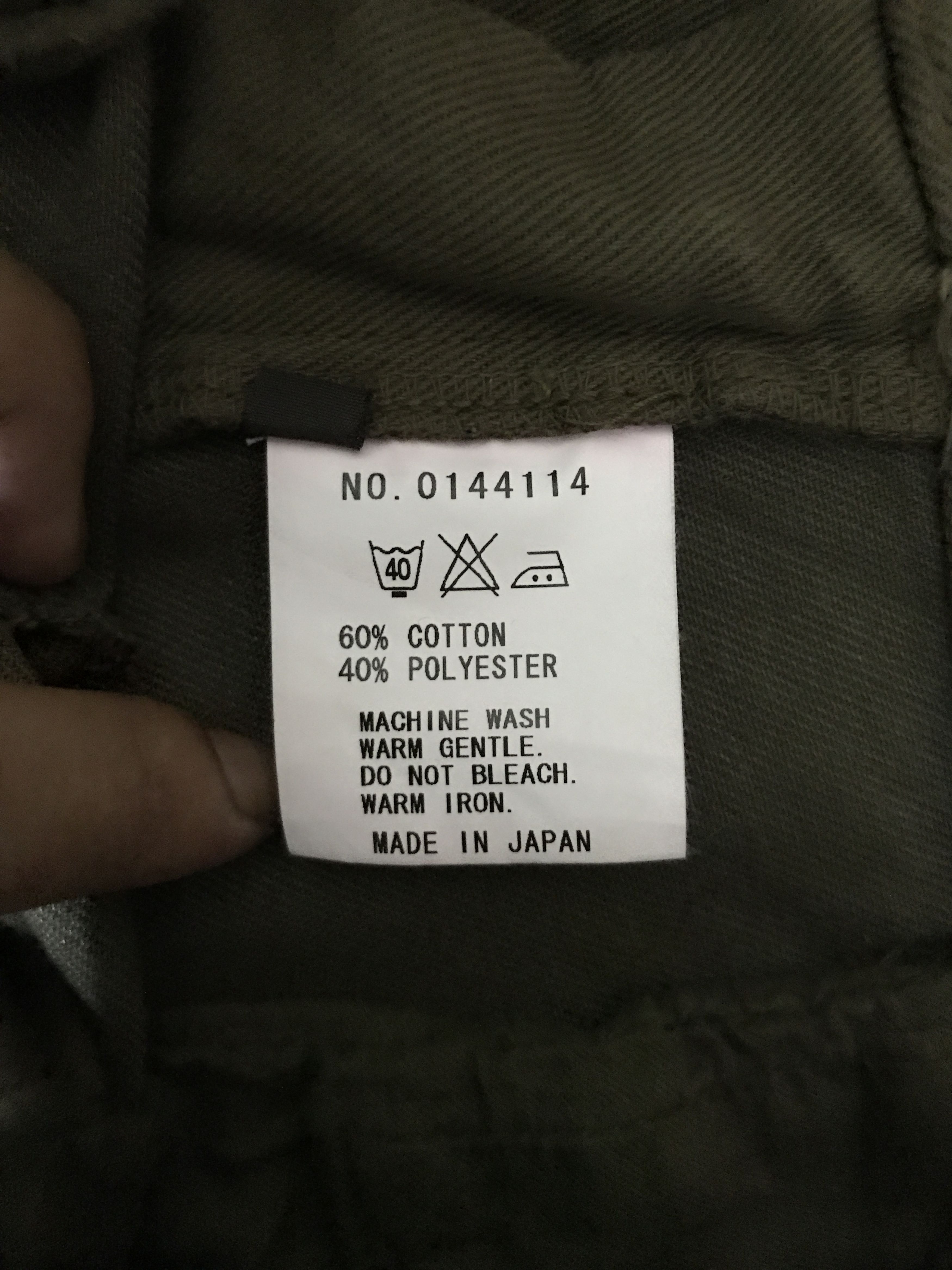 FACTOTUM CP276 FACTOTUM Japam Cargo Pant Ankle Zipper Size US 31 - 18 Thumbnail