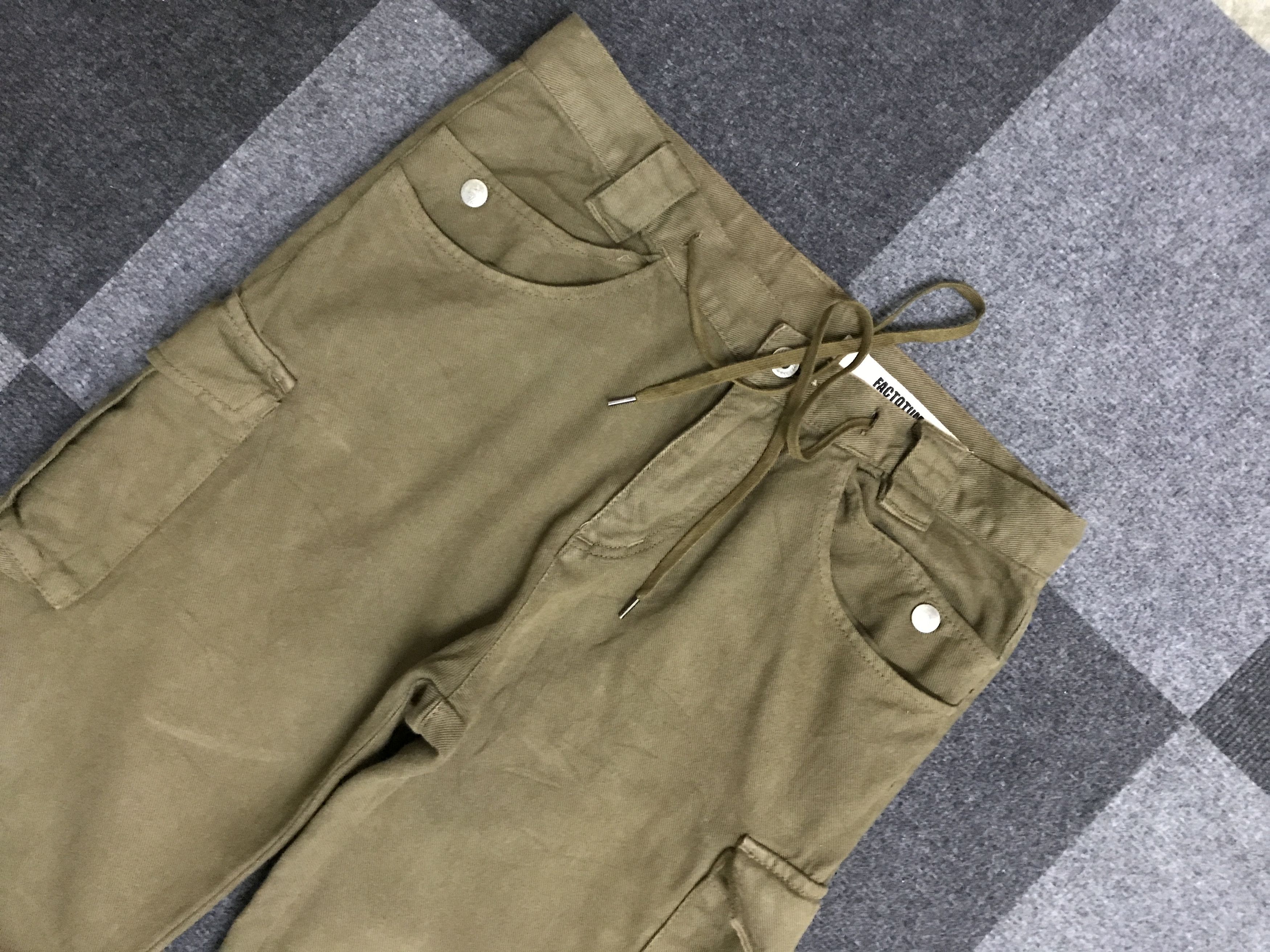 FACTOTUM CP276 FACTOTUM Japam Cargo Pant Ankle Zipper Size US 31 - 5 Thumbnail