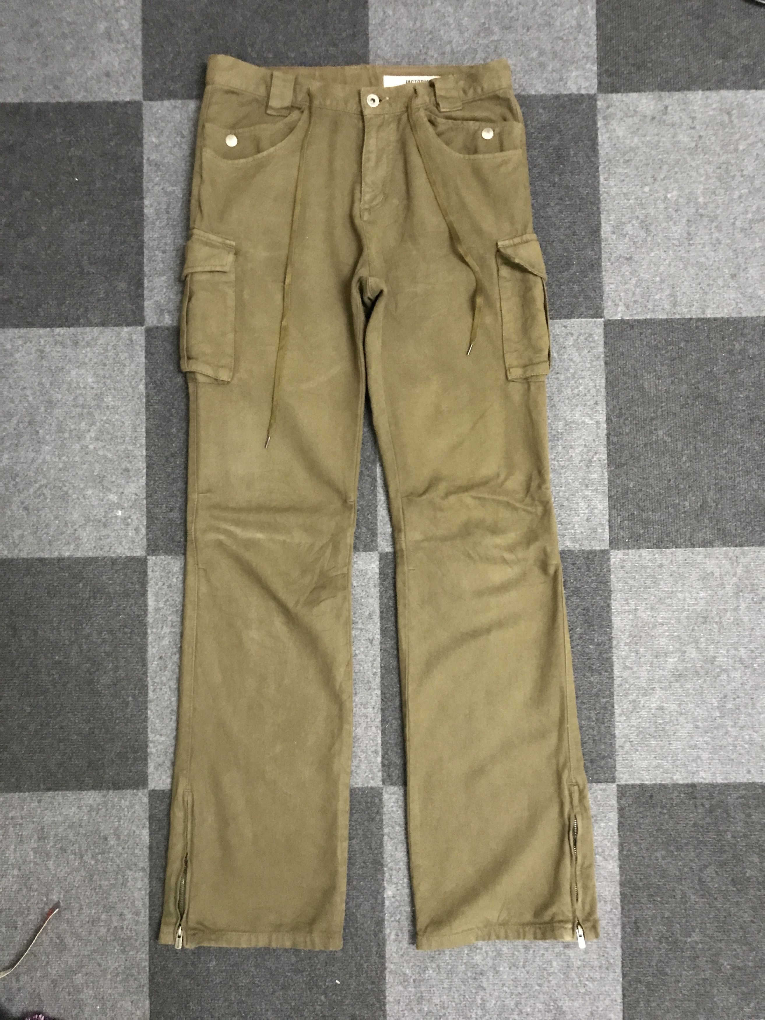 FACTOTUM CP276 FACTOTUM Japam Cargo Pant Ankle Zipper Size US 31 - 3 Thumbnail